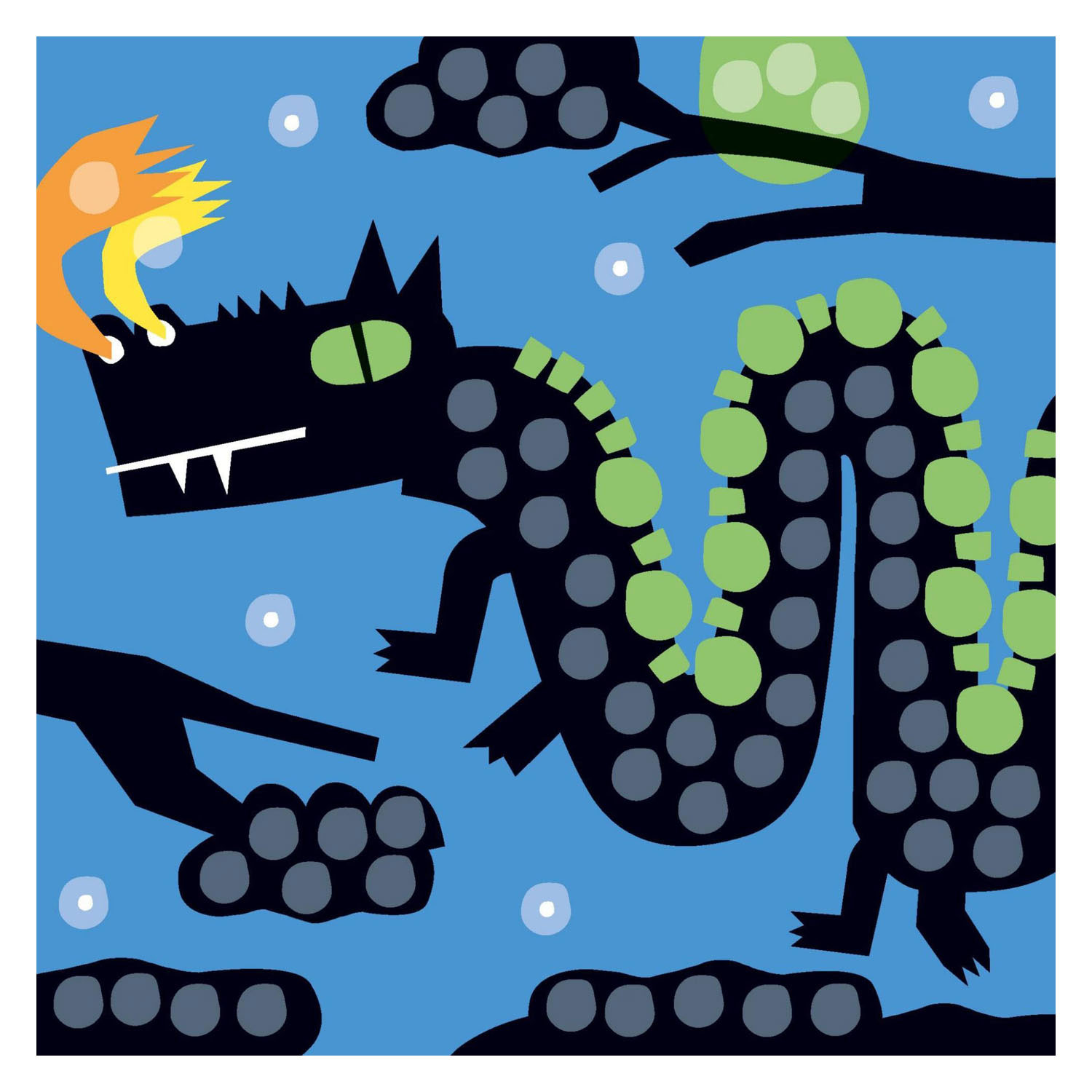 Playmais Mosaic Kaarten Versieren Draak