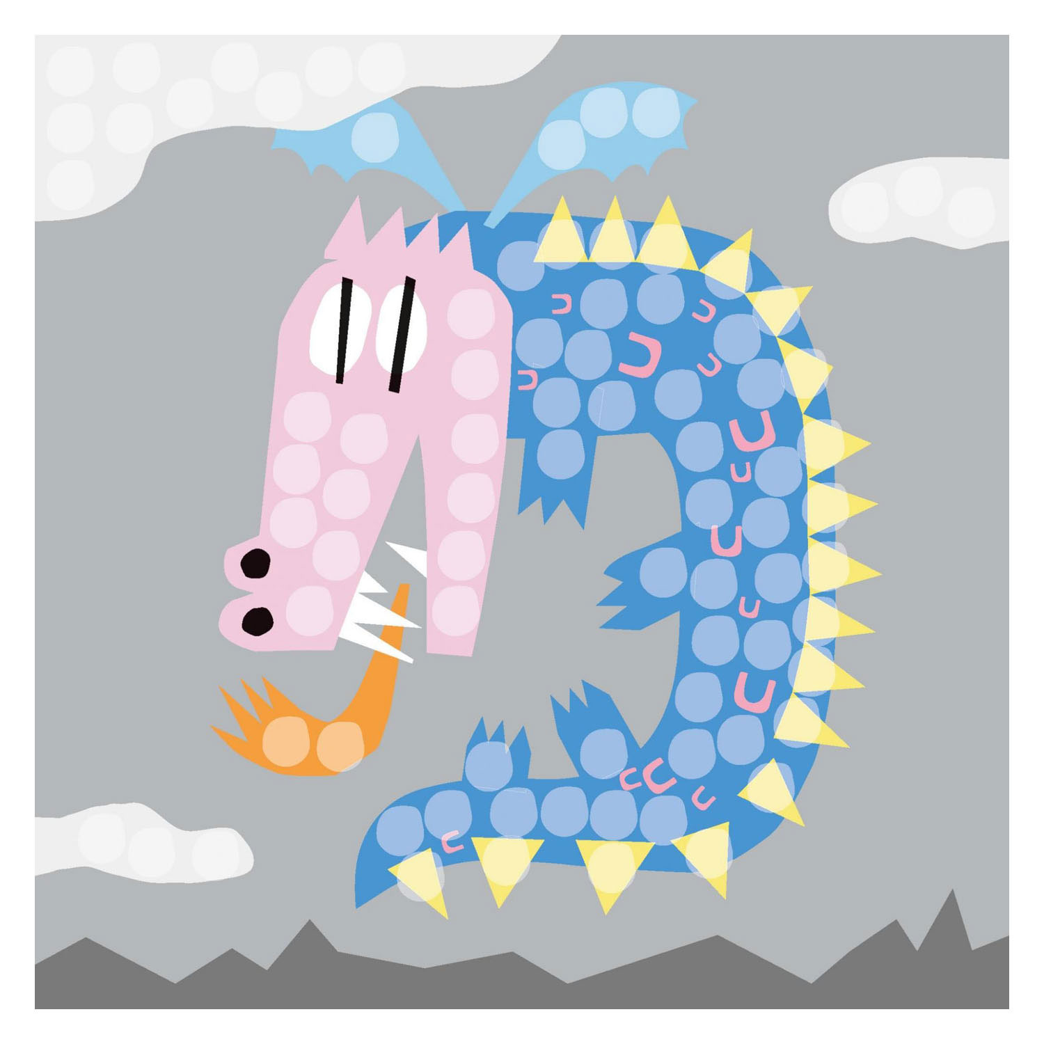 Playmais Mosaic Kaarten Versieren Draak