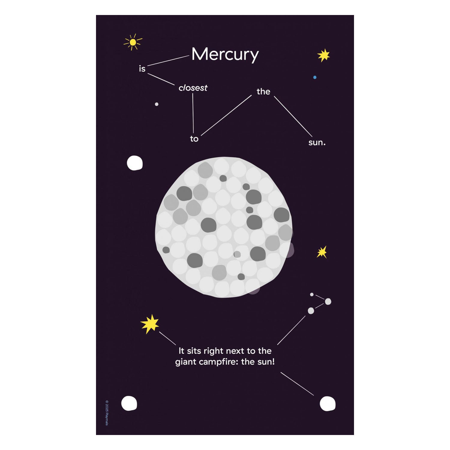 Playmais Mosaic Kaarten Versieren Zonnestelsel