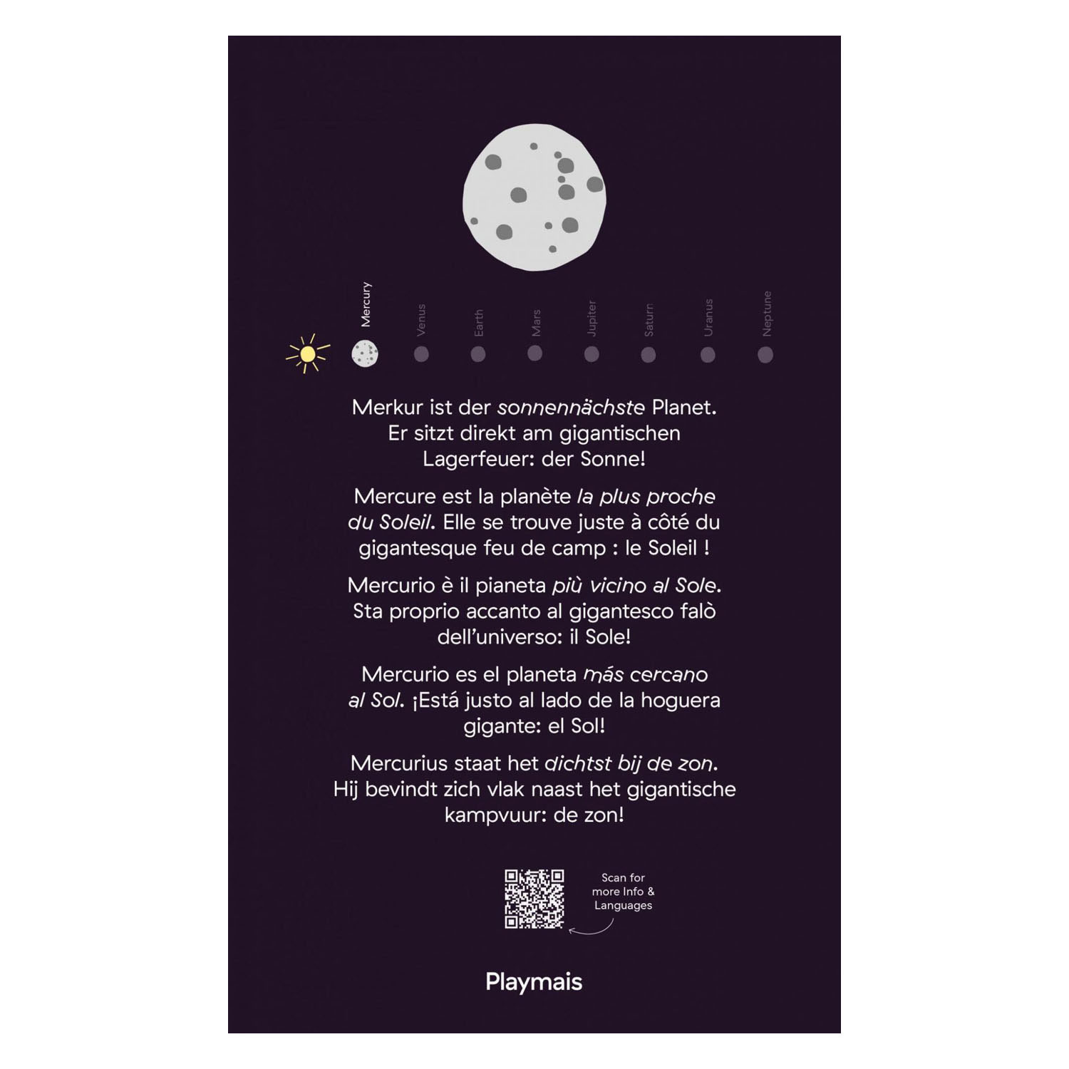 Playmais Mosaic Kaarten Versieren Zonnestelsel