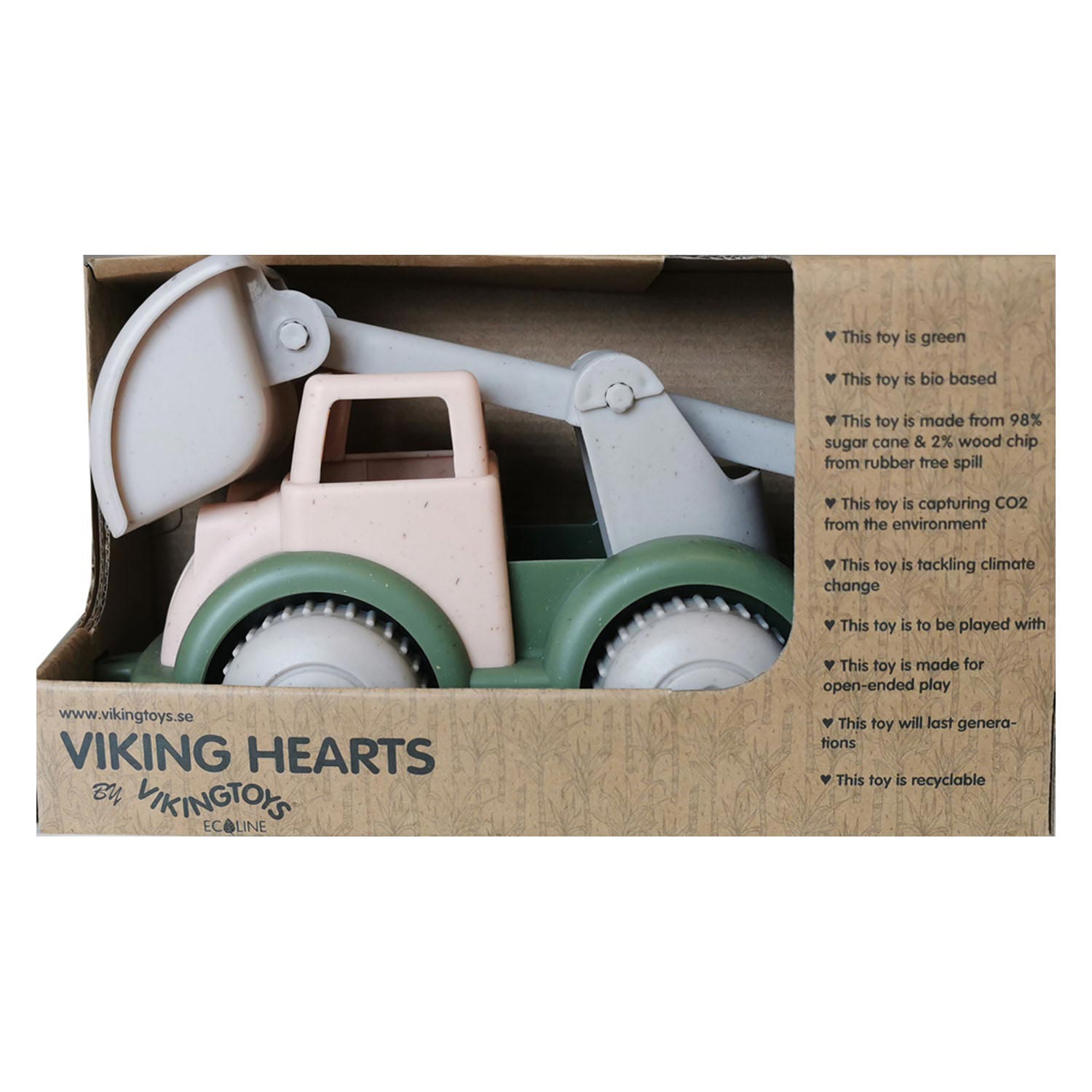 Viking Hearts Ecoline – XL-Bagger
