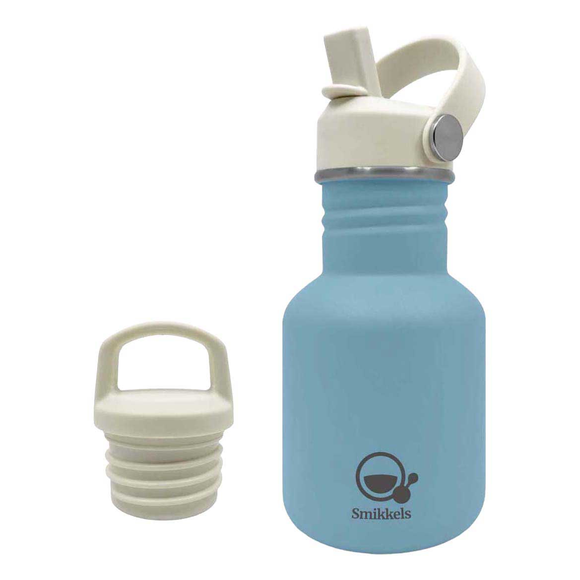 Bouteille Smikkels en acier inoxydable 350 ml - Bleu