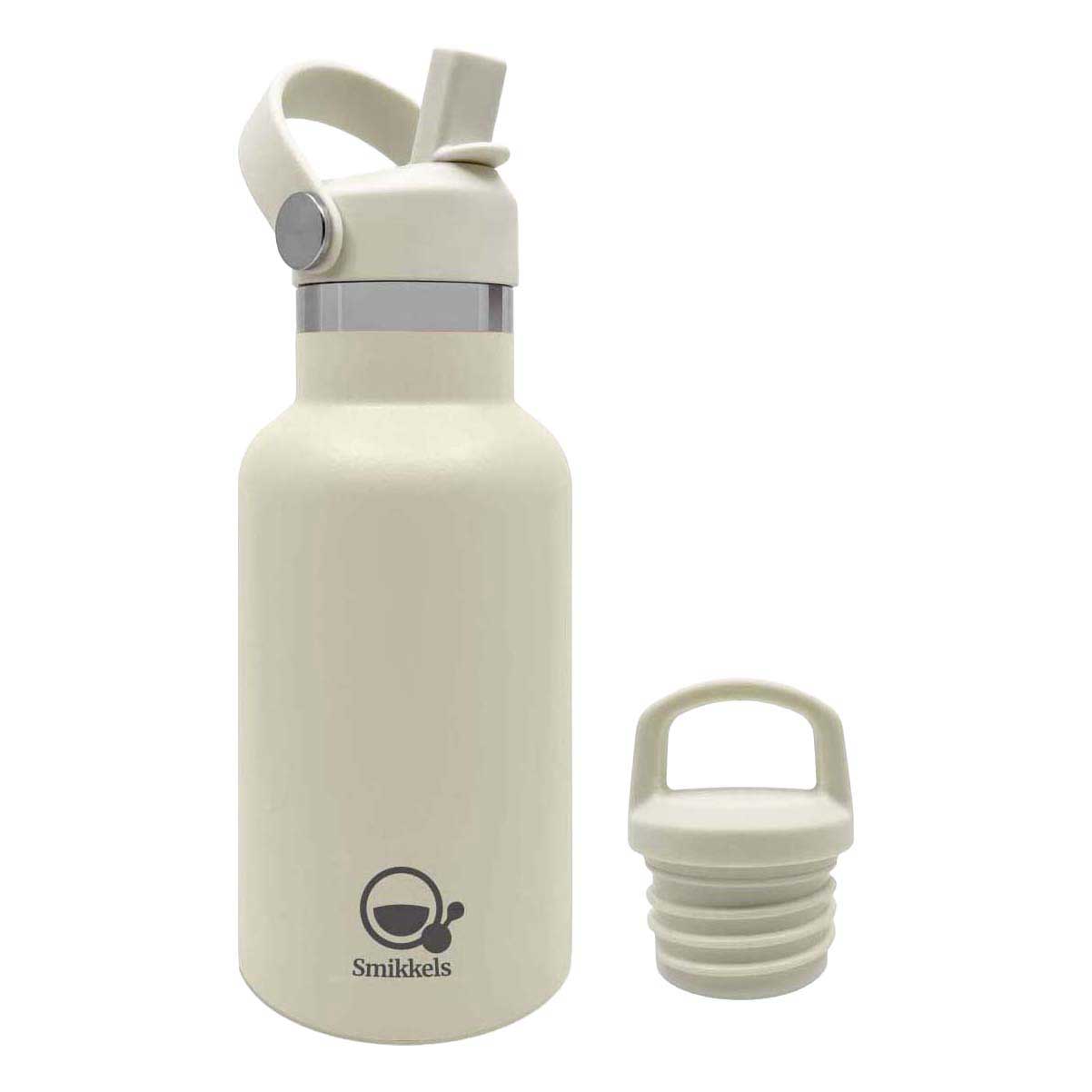 Smikkels Edelstahl-Thermos-Trinkflasche 350 ml - Soft White