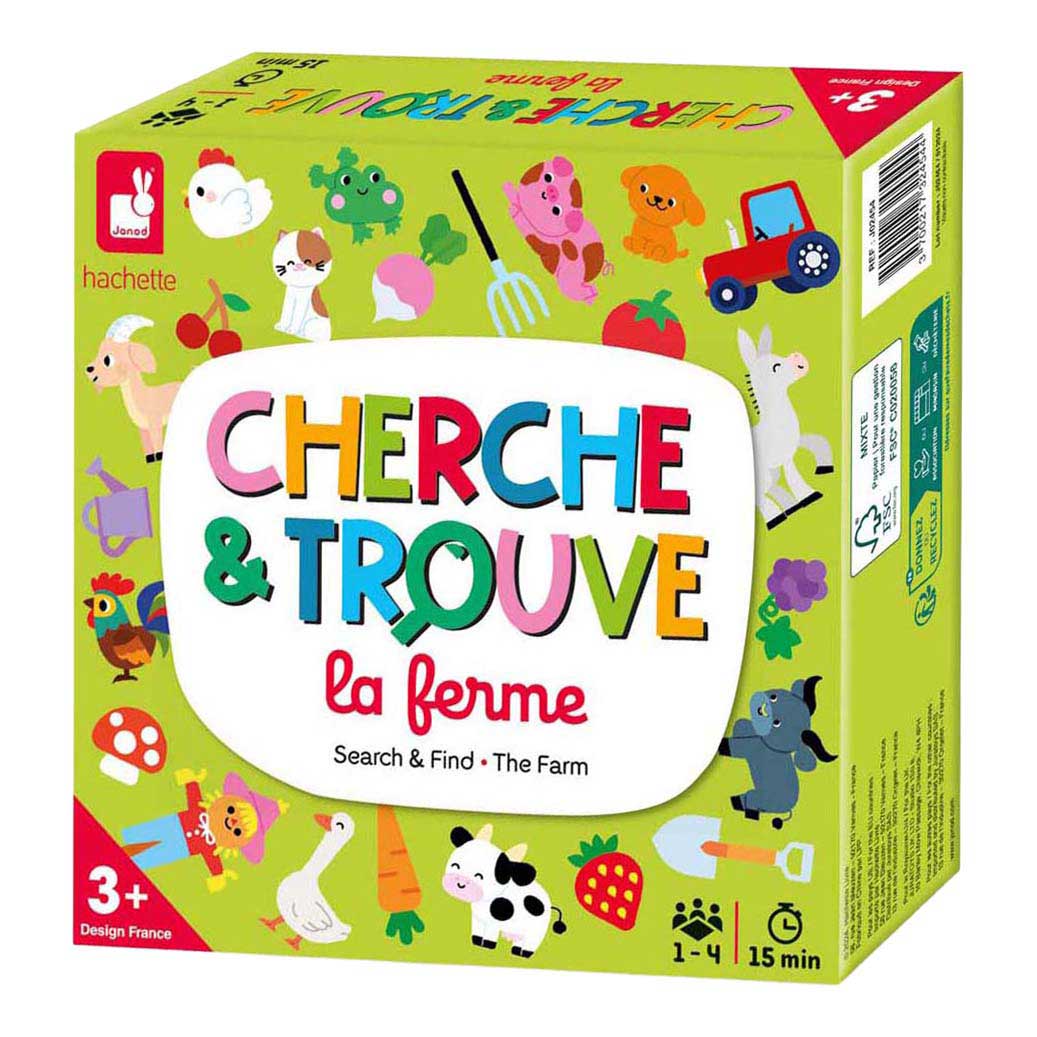 Janod Spel - Zoek en Vind De Boerderij