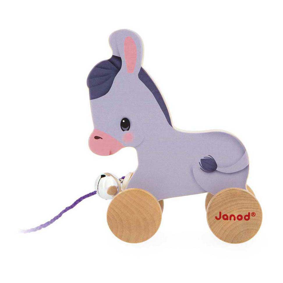 Janod Boerderij - Houten Trekfiguur Ezel