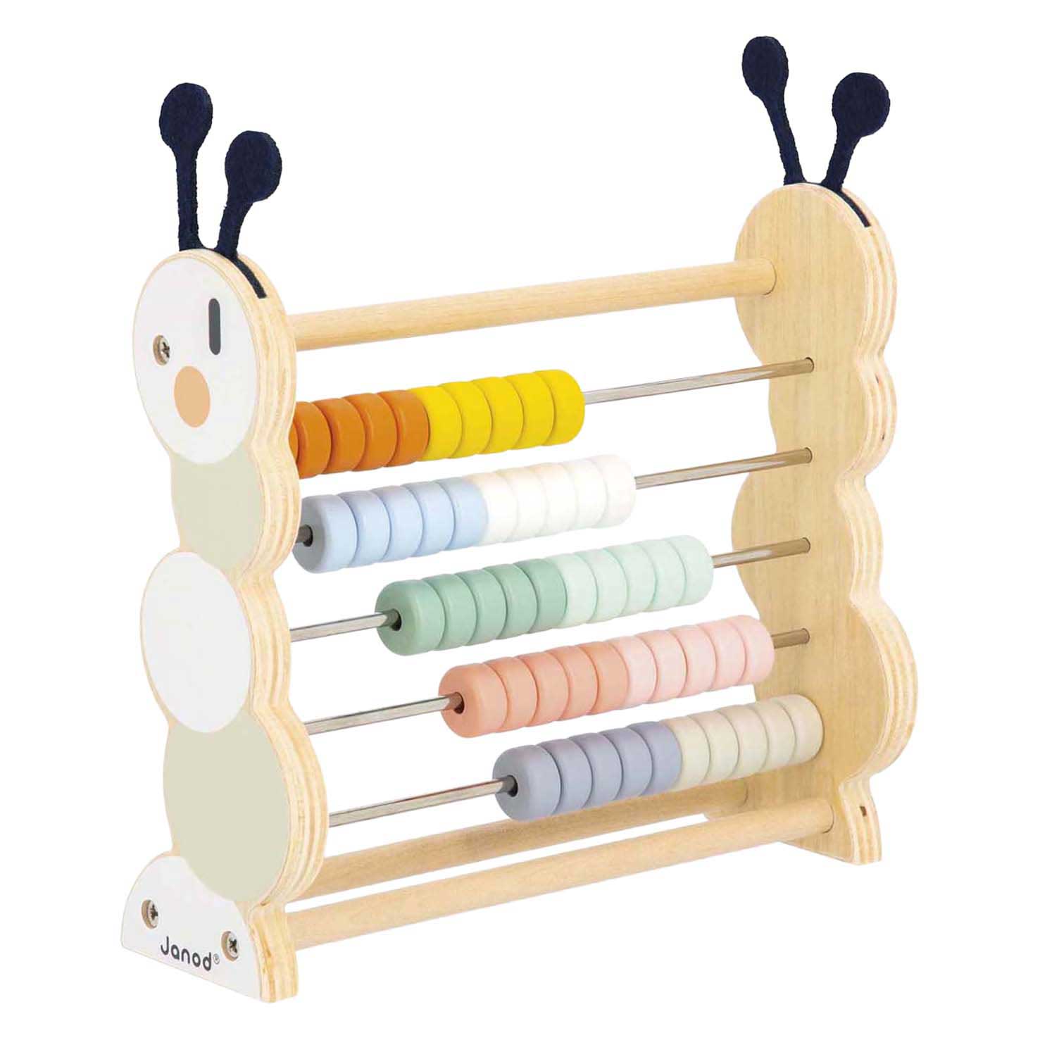 Janod Sweet Cocoon - Houten Telraam de Rups
