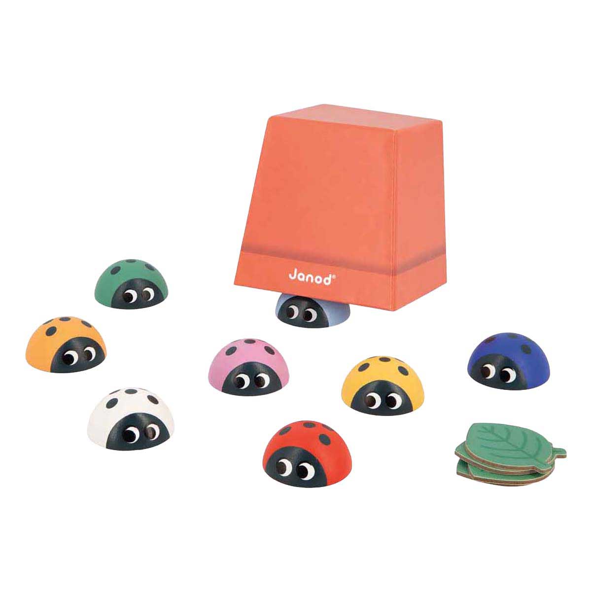 Jeu de mémoire Janod - Coccinelles en bois