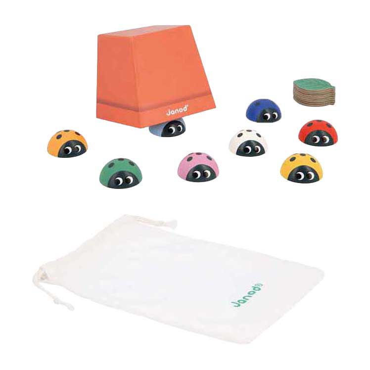 Jeu de mémoire Janod - Coccinelles en bois