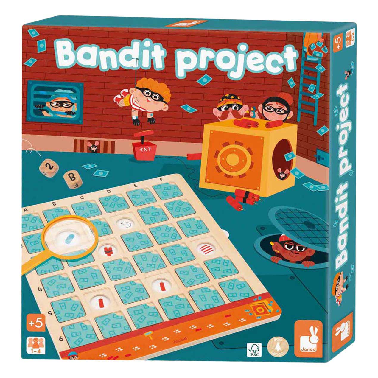 Janod Spel - De Bandiet van Hout