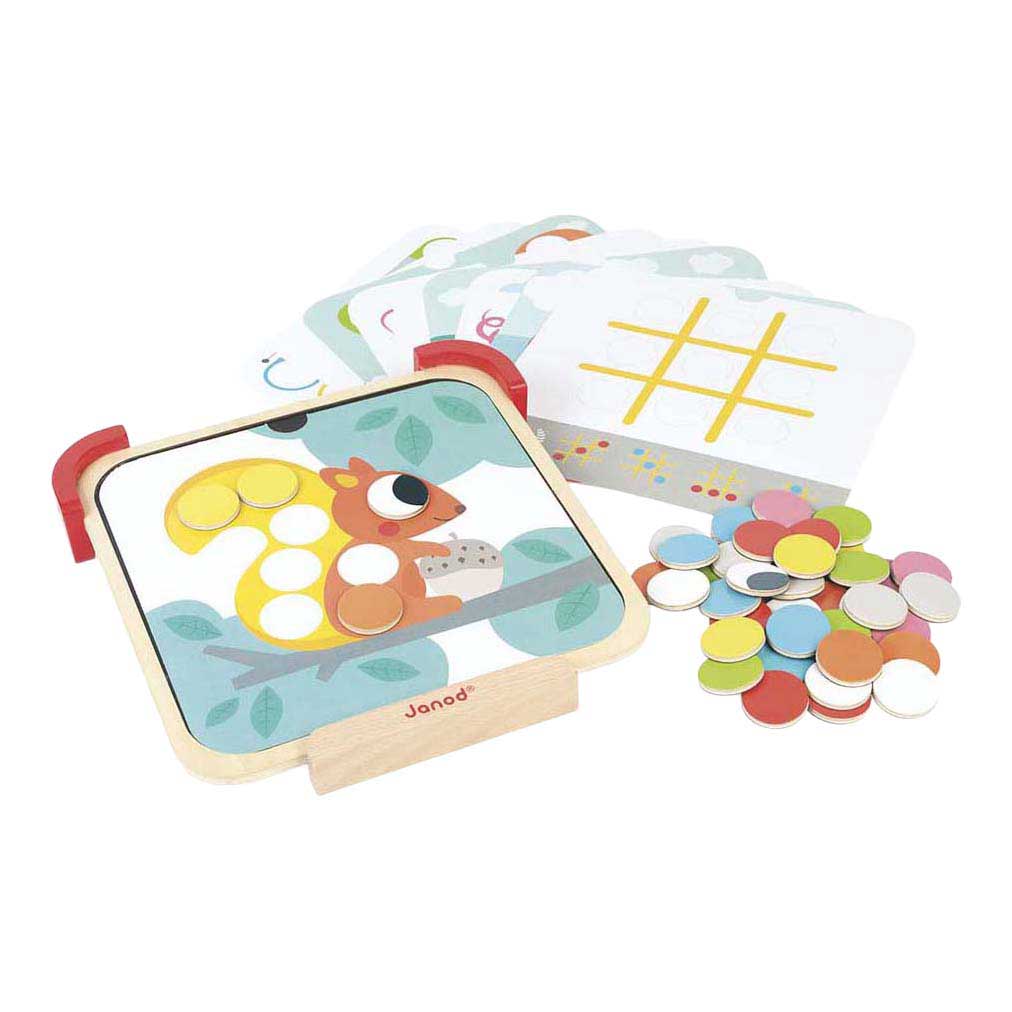 Janod Ik Leer - Kleuren Magneetbord - 53dlg.