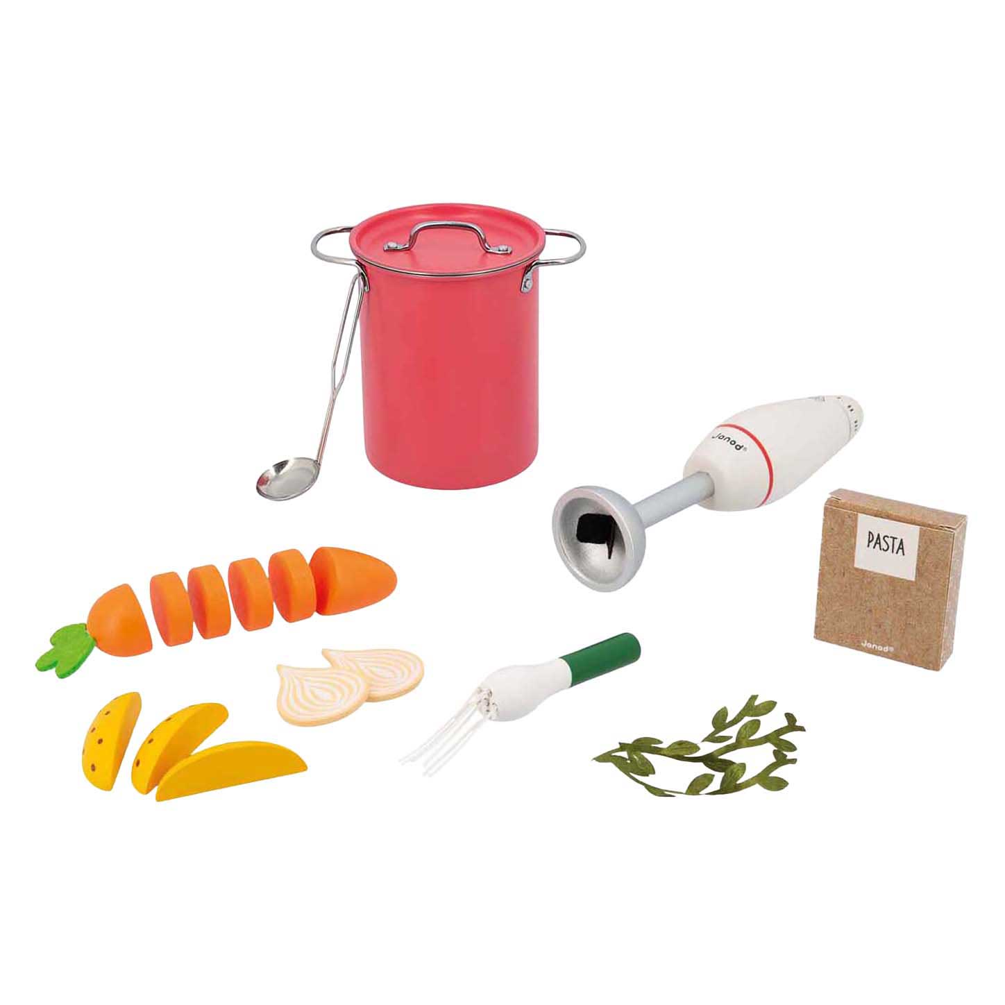 Janod in de Keuken - Houten Soepset - 43dlg.