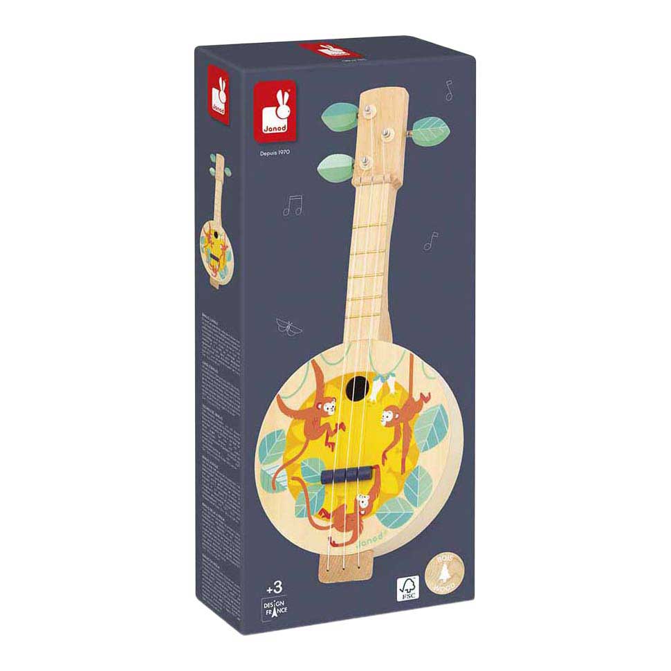 Janod Gioia - Houten Banjo