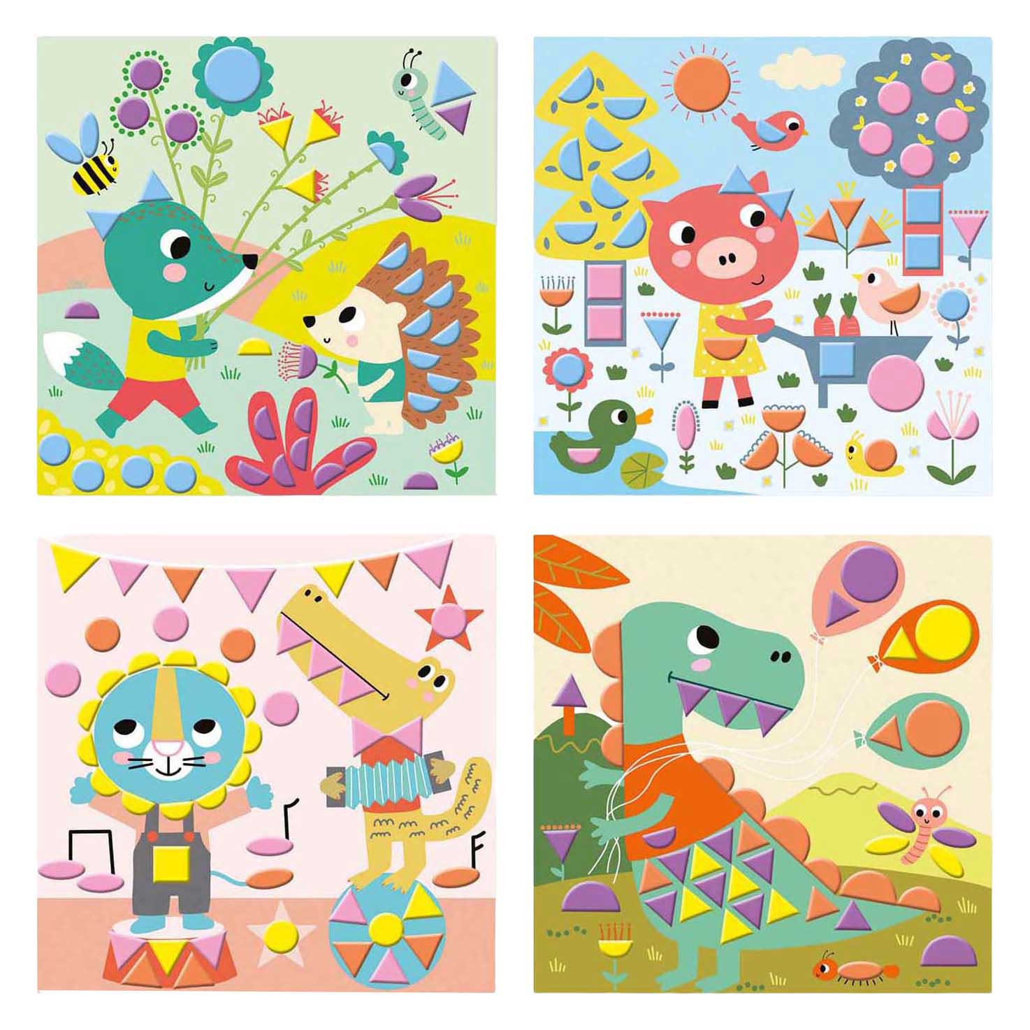Janod Atelier - Geometrische Stickers