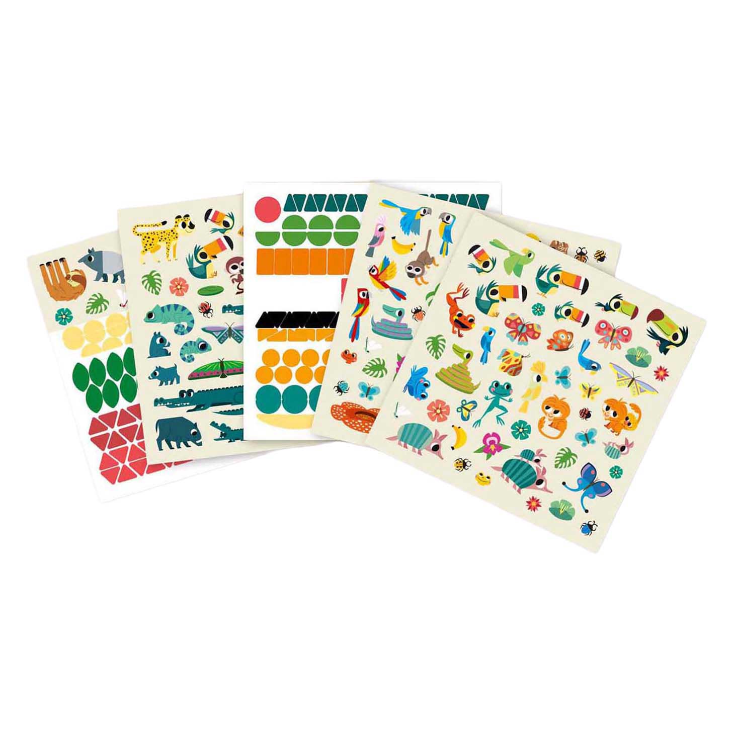 Janod Atelier - Stickers plakken
