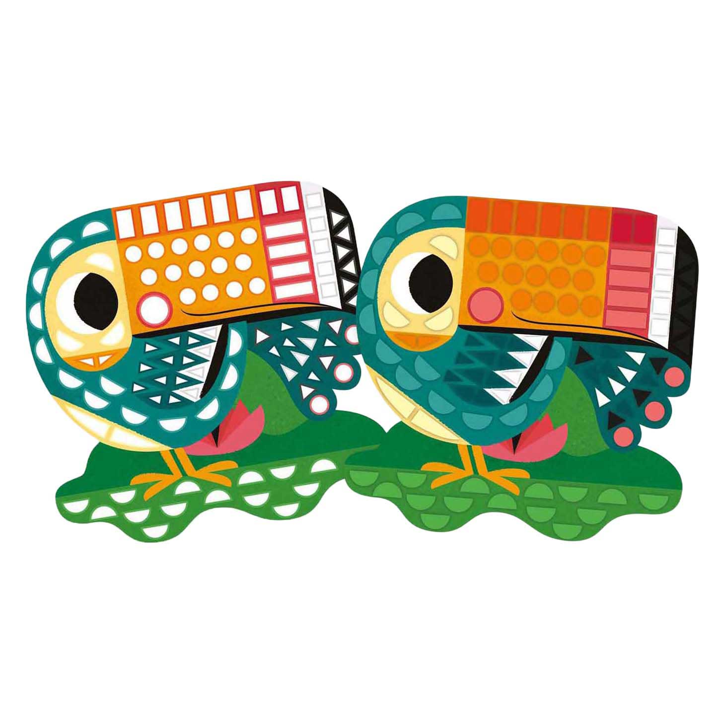 Janod Atelier - Stickers plakken