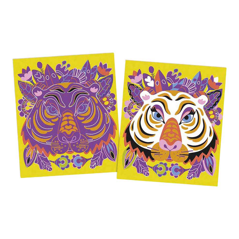 Janod Atelier - Scratch Art Dieren van de Wereld