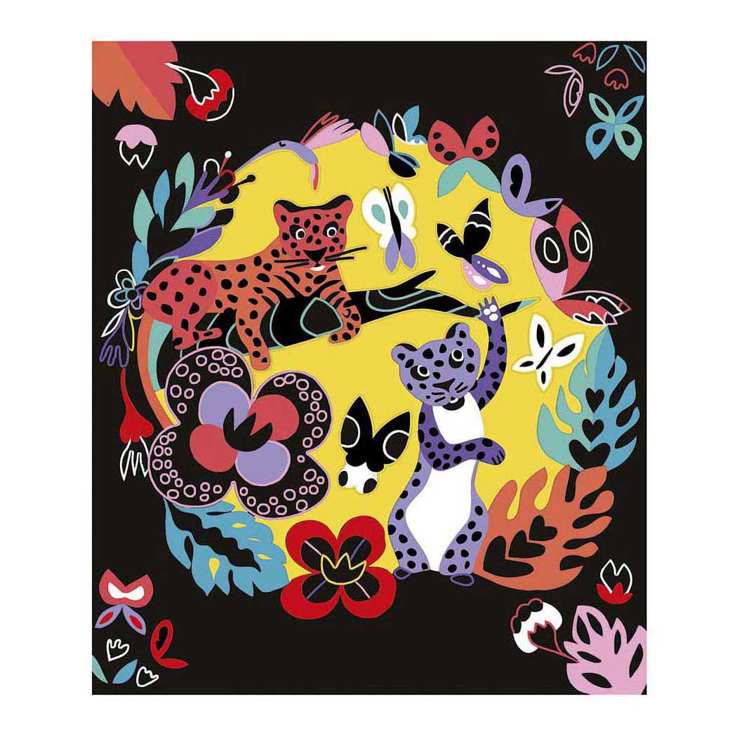 Janod Atelier - Scratch Art Dieren van de Wereld