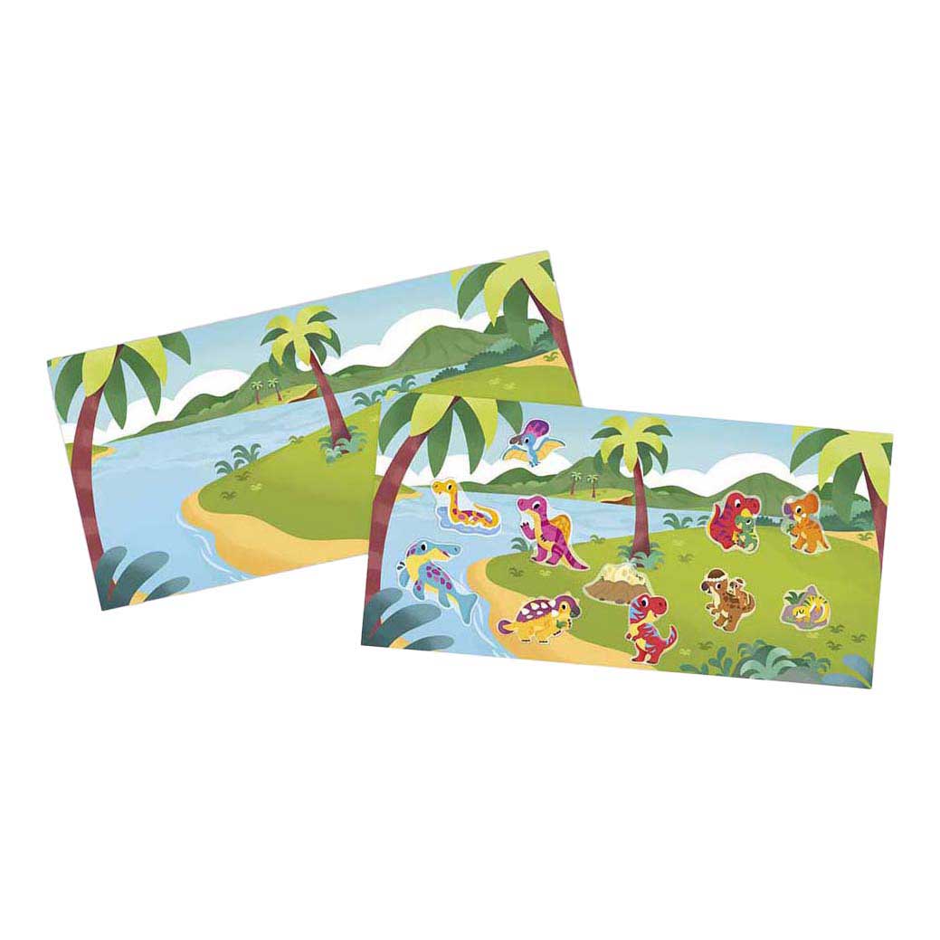 Janod Atelier - Herbruikbare Stickers Dino