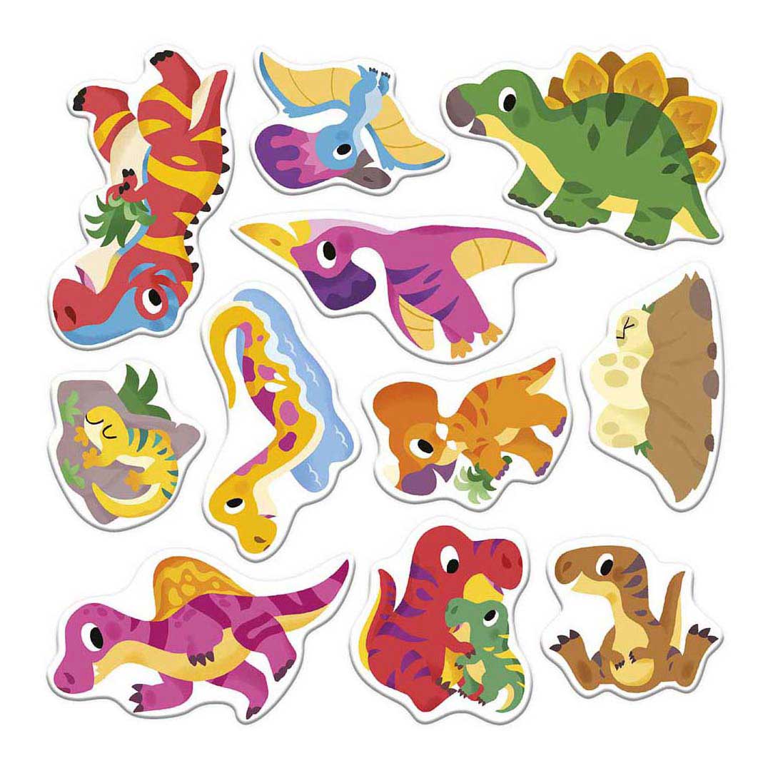 Janod Atelier - Herbruikbare Stickers Dino
