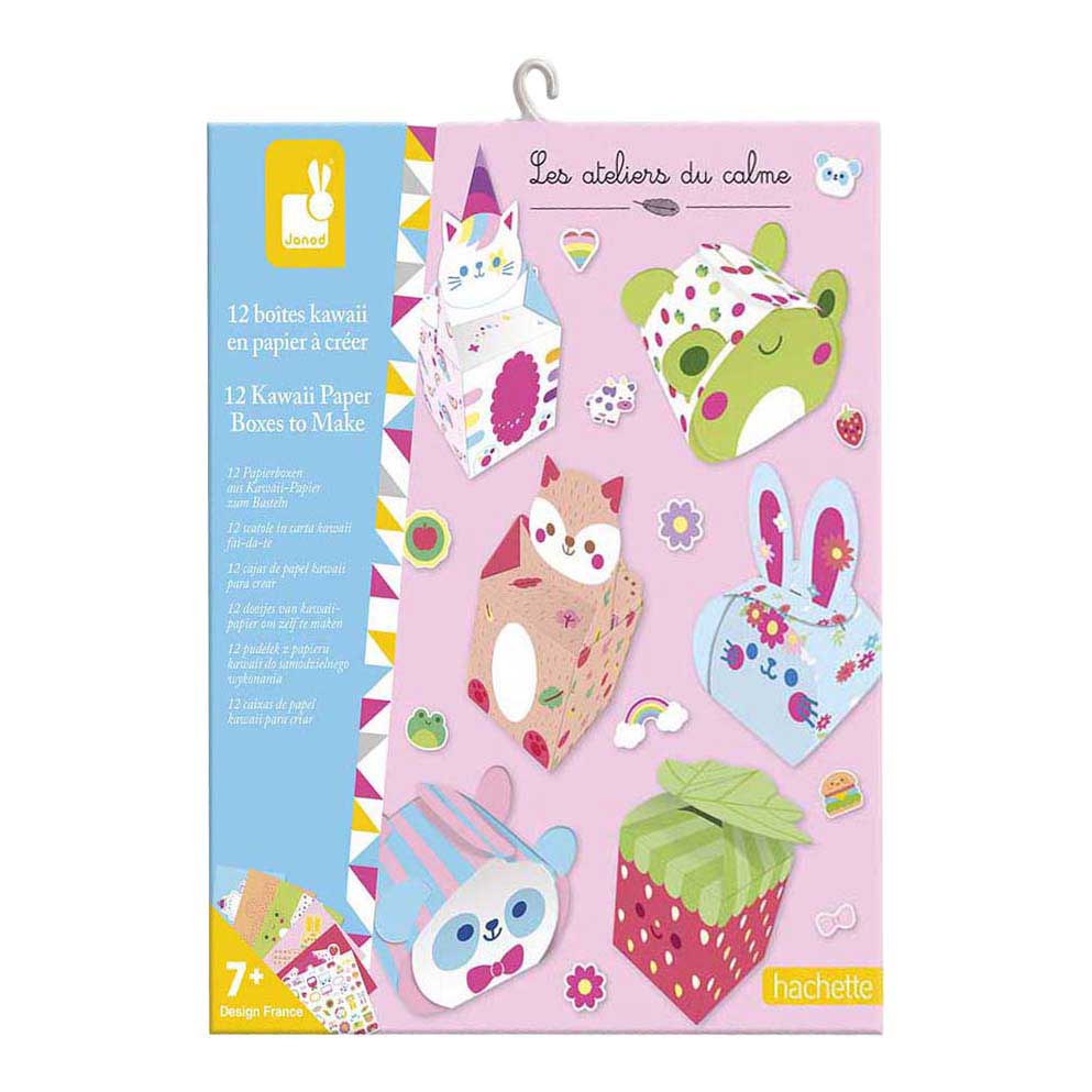 Janod Atelier - 12 Kawaii Doosjes Vouwen