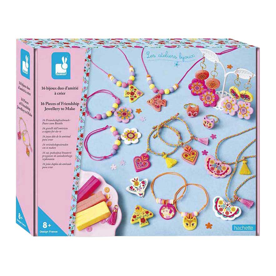 Janod Atelier Bijoux - 16 Vriendschapssieraden Maken