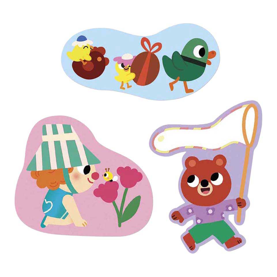 Stickers Janod - 50 grands stickers Printemps