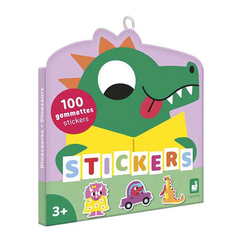 Janod Stickers - 100 Stickers Dino