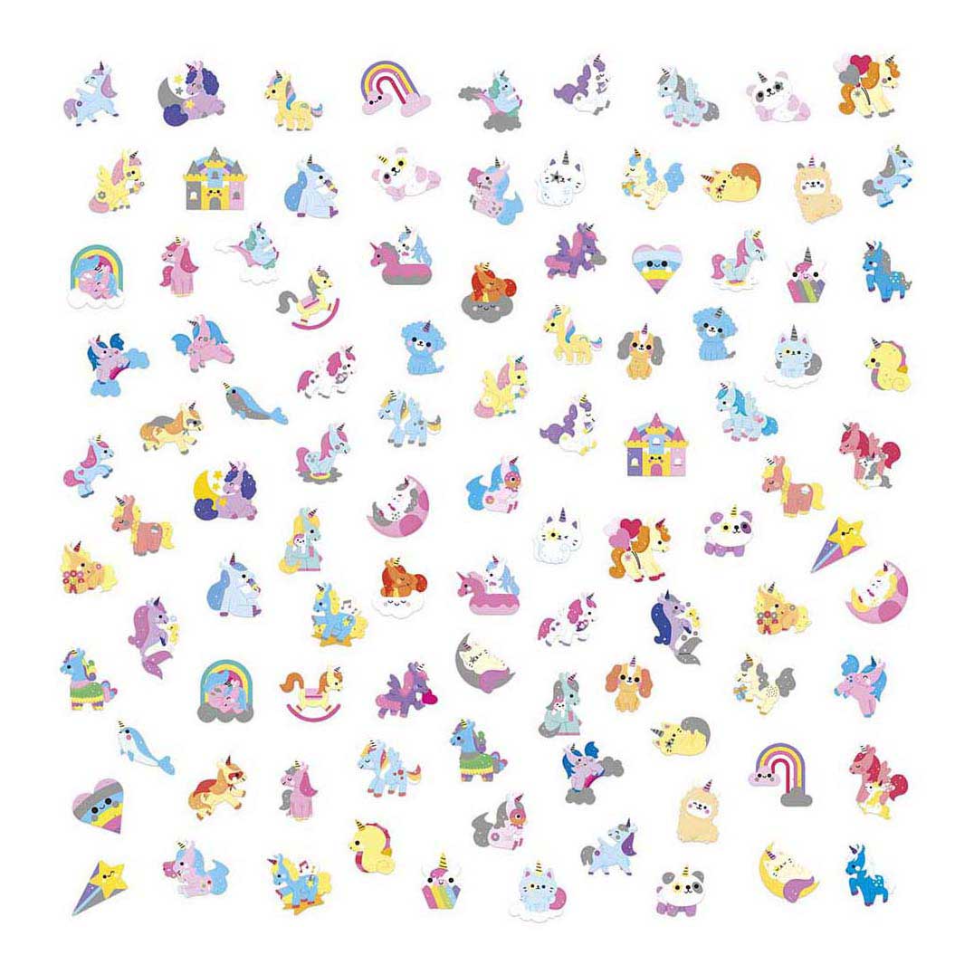 Janod Stickers - 100 Stickers Eenhoorn