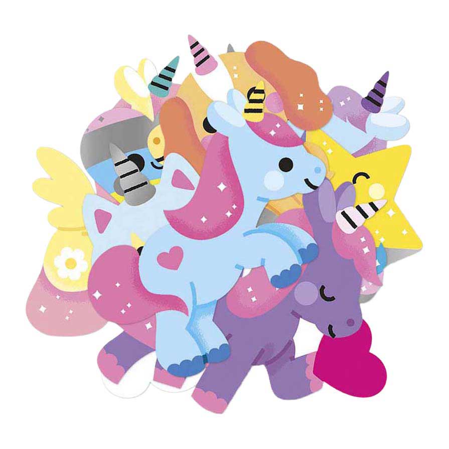 Janod Stickers - 100 Stickers Eenhoorn