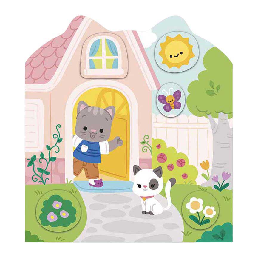 Janod Stickers - Livre d'autocollants La Maison