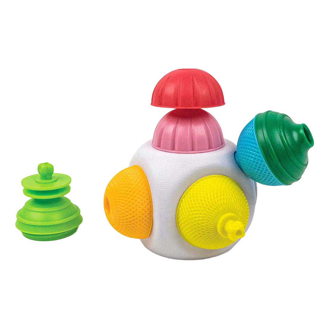 Lalaboom - Mini kubus met Educatieve Kralen - 9st.