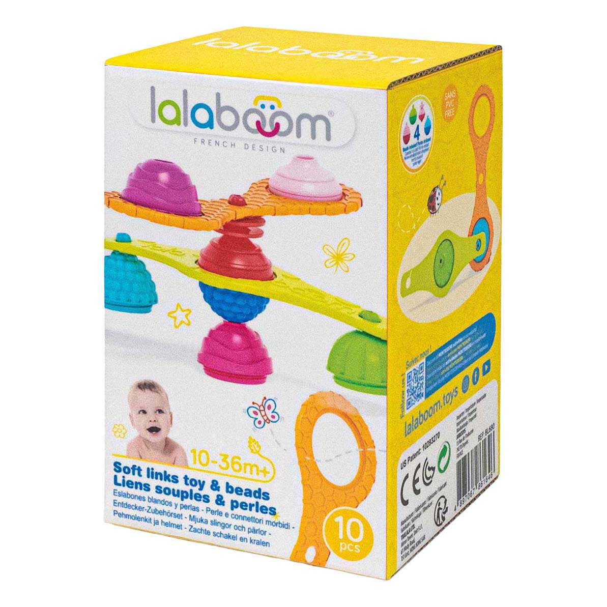 Lalaboom - Verbindingen en Educatieve Kralen - 10st.