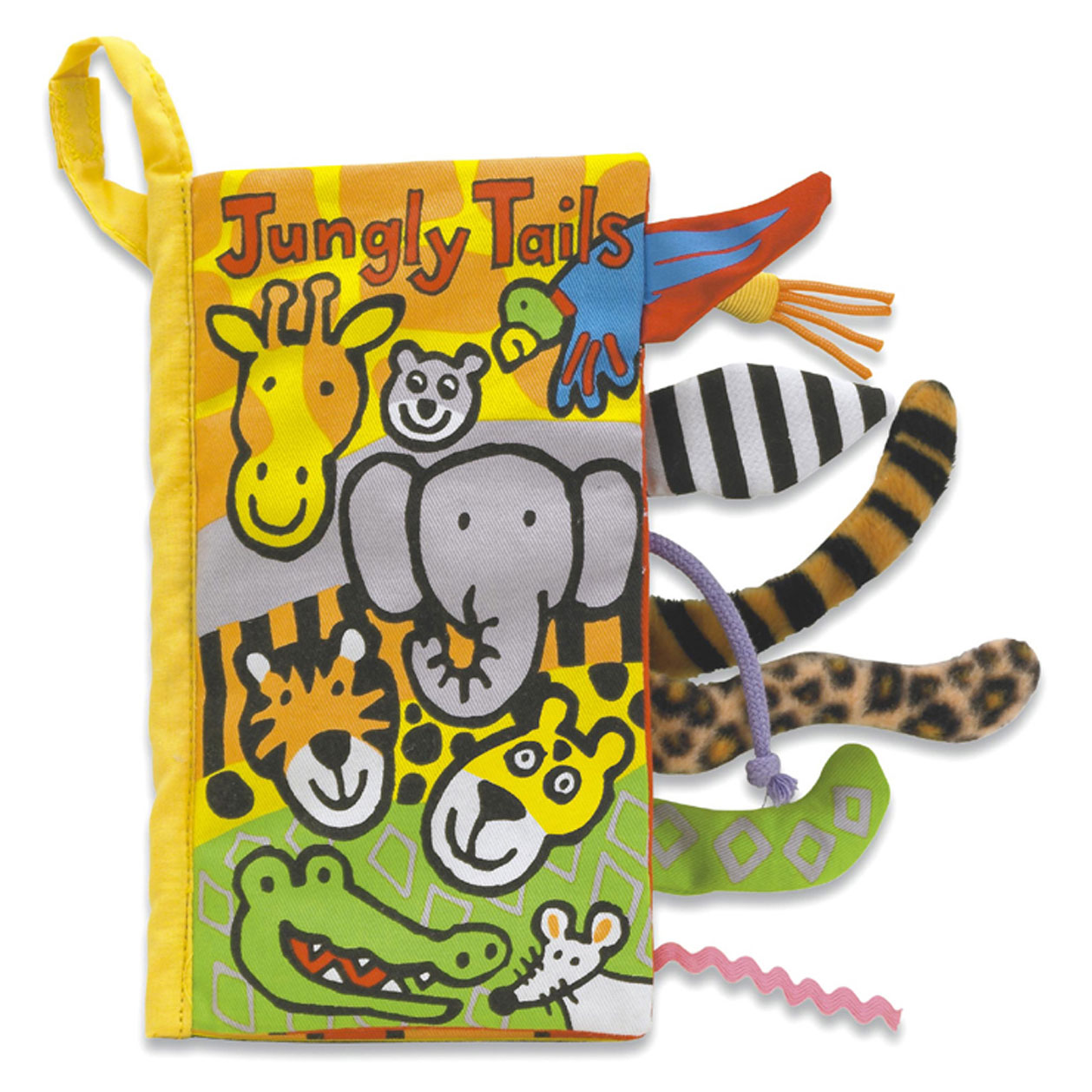 Jellycat Staartboekje - Jungledieren