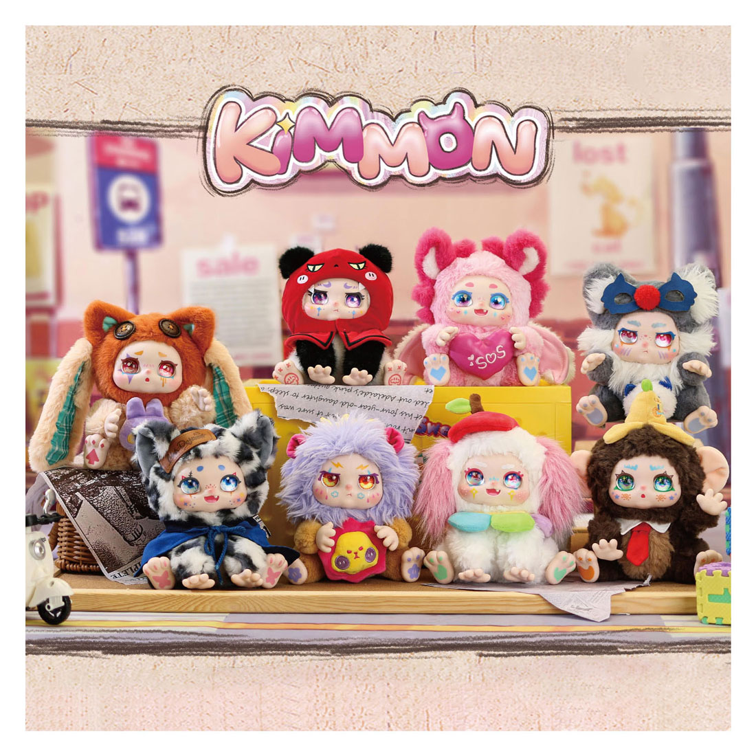 Kimmon - Regain Myself Pluche Knuffel - 17cm