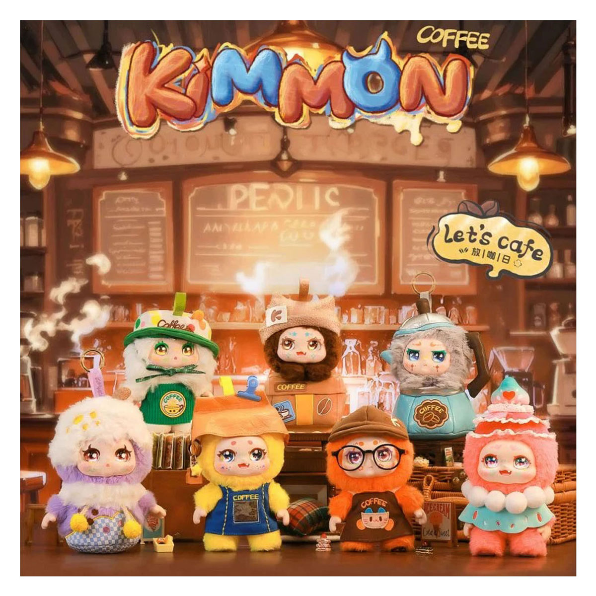Kimmon - Let's Cafe Sleutelhanger - 23cm