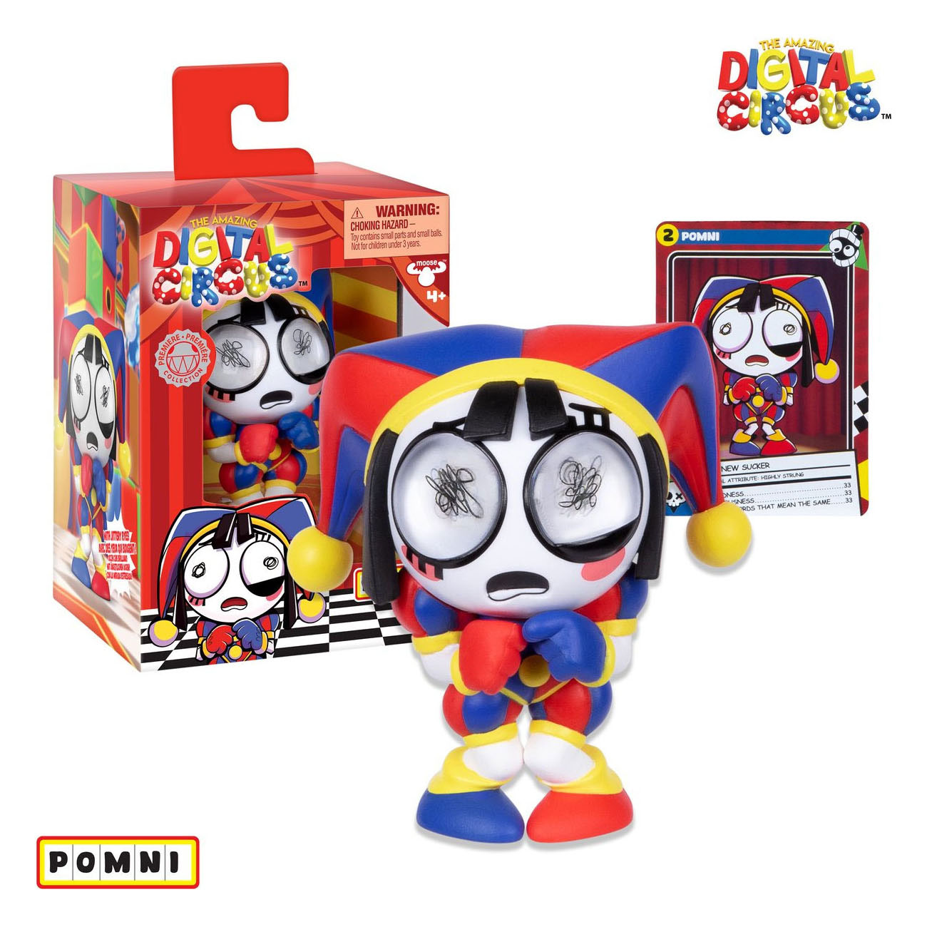 Amazing Digital Circus Pomni Speelfiguur - 10cm