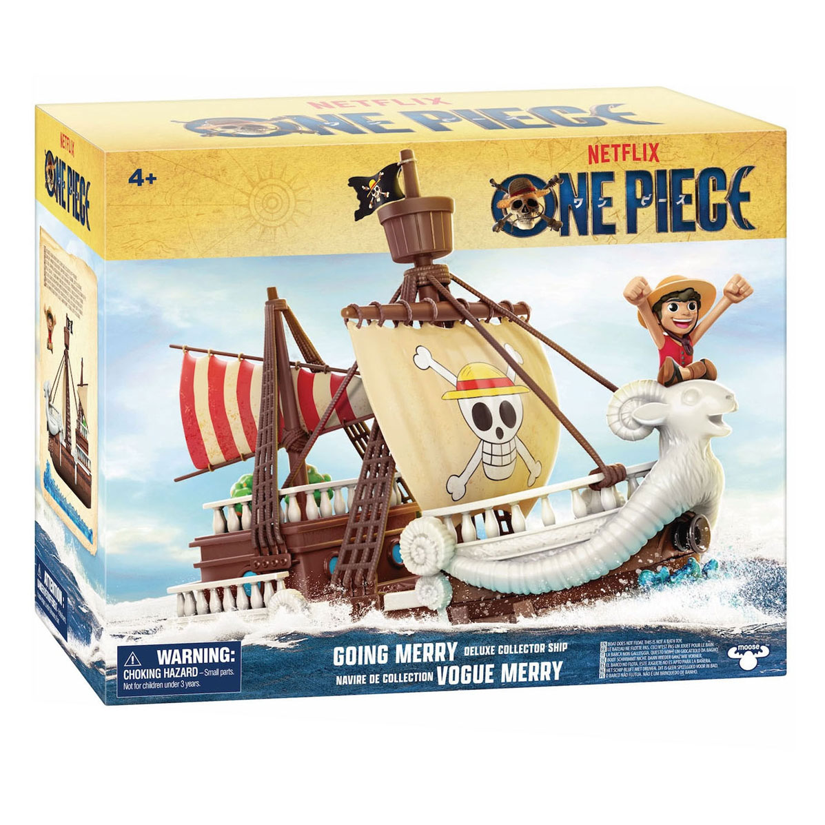 One Piece Going Merry Deluxe Schip met Speelfiguur