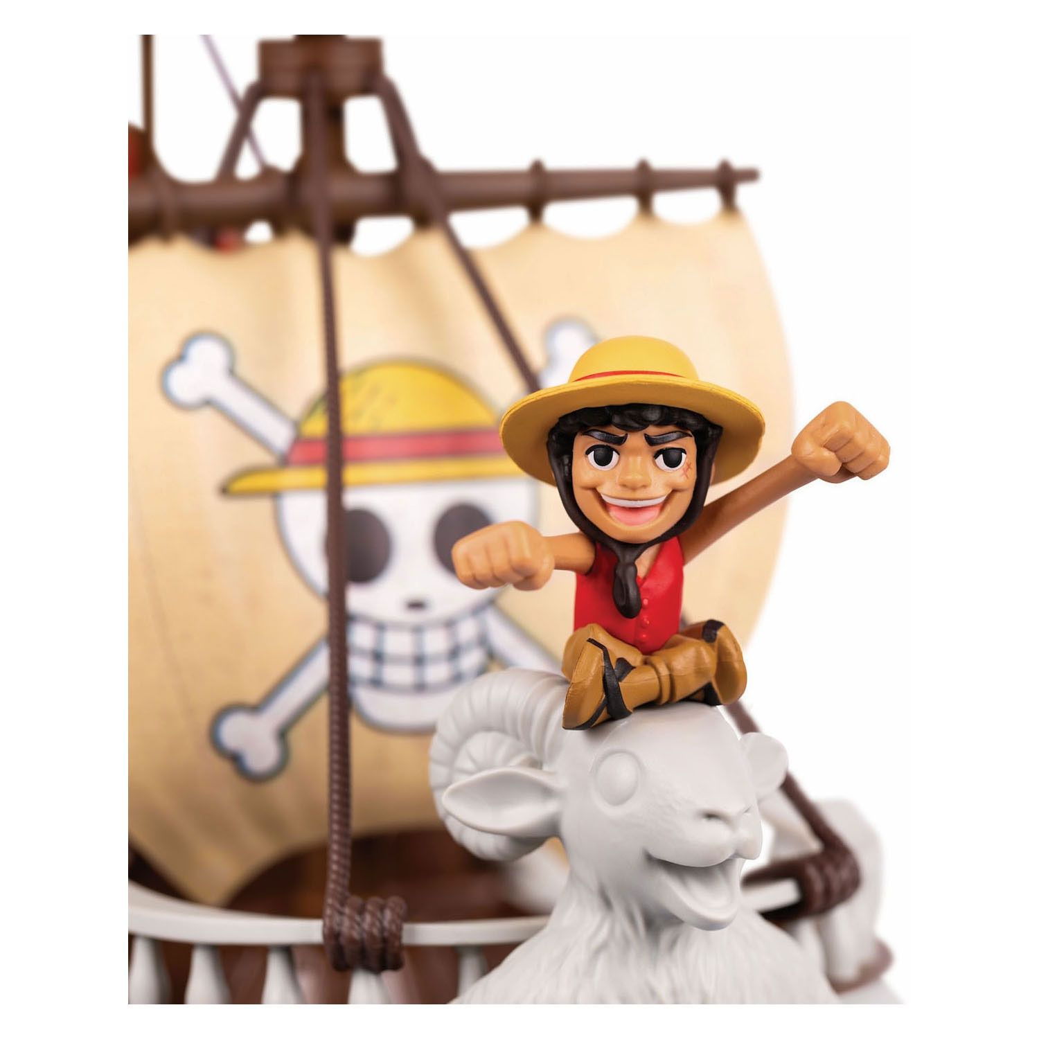 One Piece Going Merry Deluxe Schip met Speelfiguur
