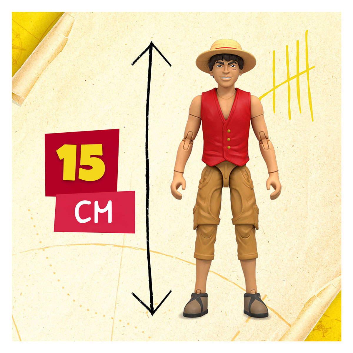 One Piece Actie Figuur Luffy