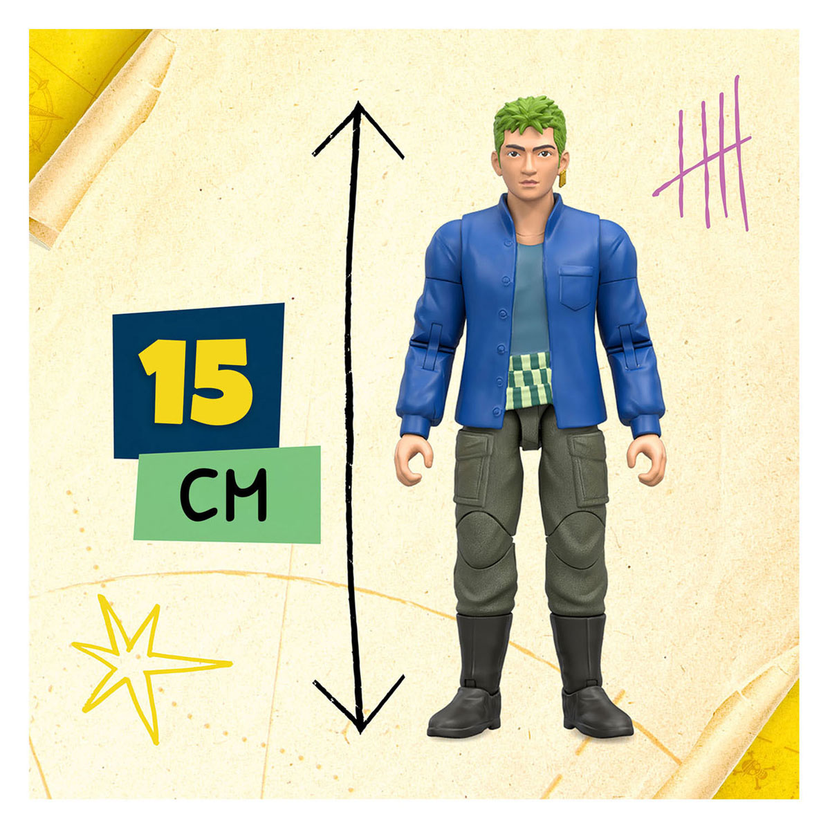 One Piece Actie Figuur Zoro