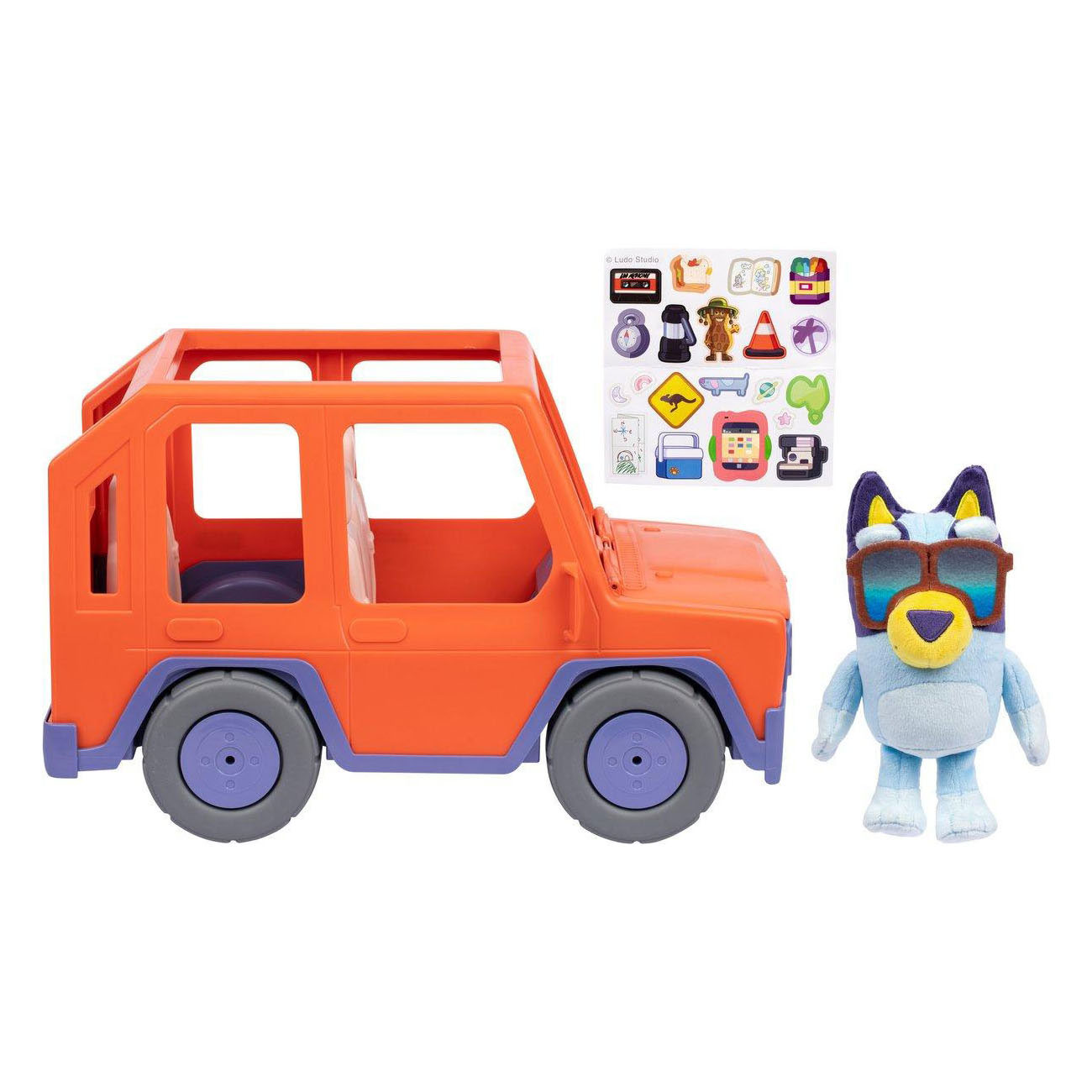 Bluey Buddies Big Wheeler Speelgoedauto