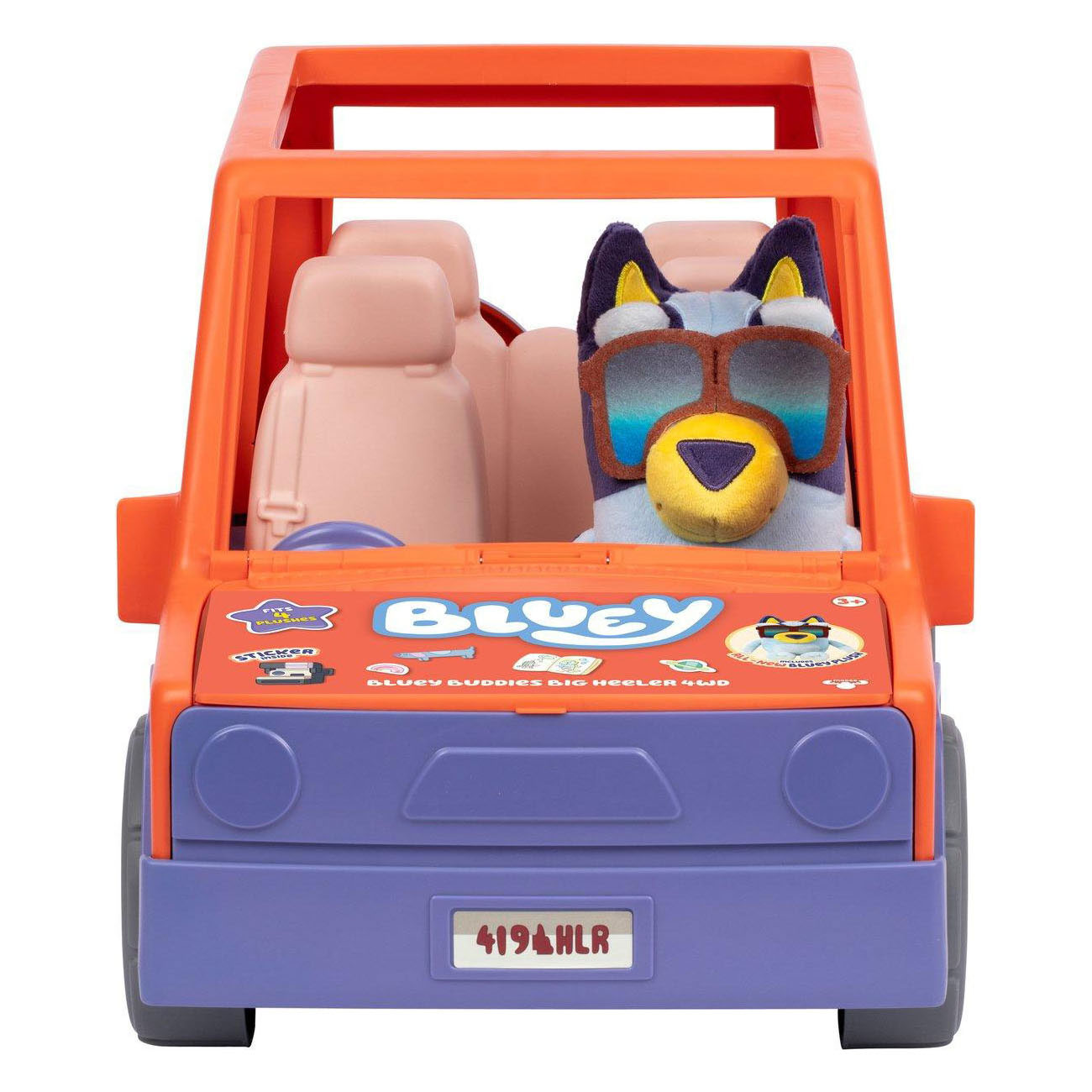 Bluey Buddies Big Wheeler Speelgoedauto