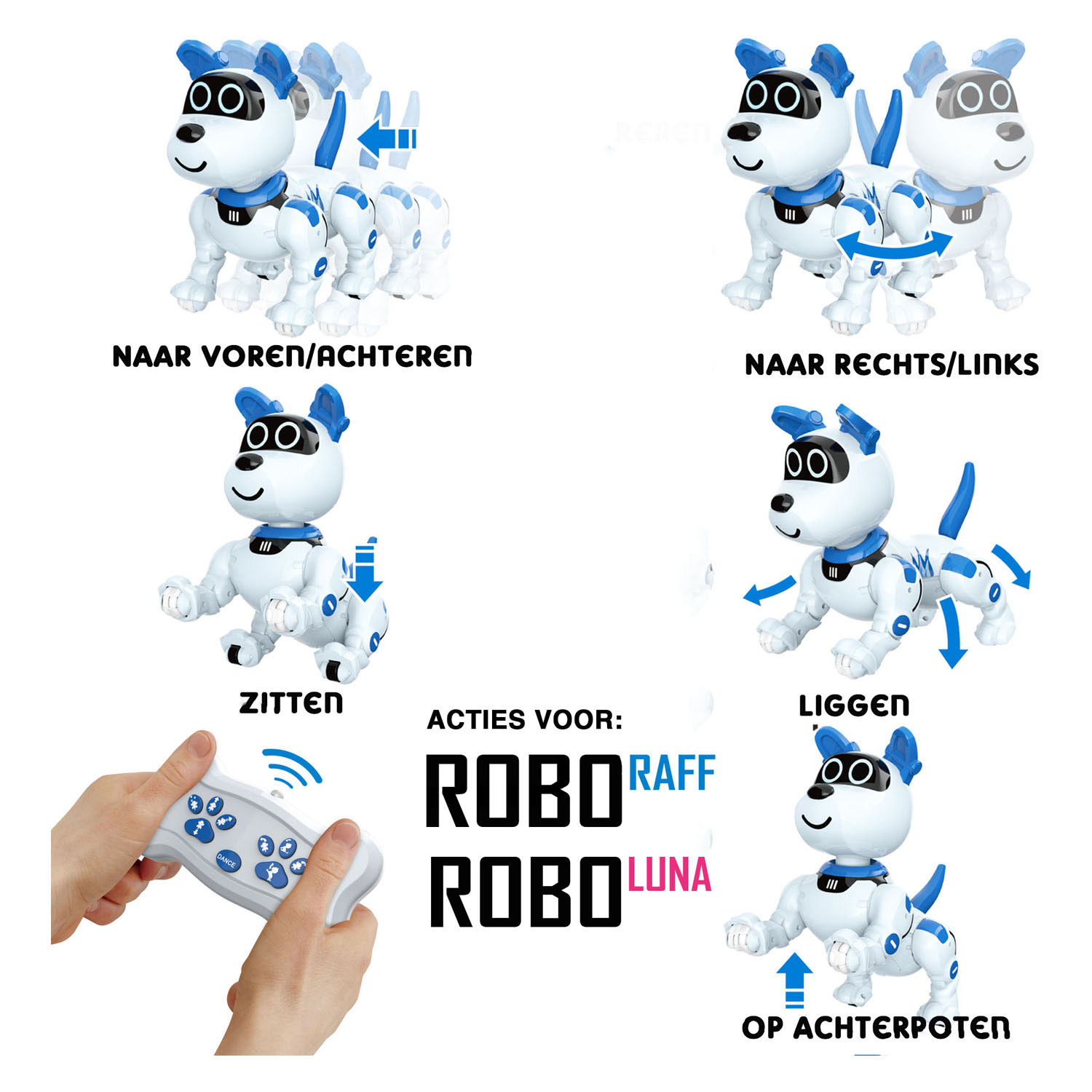 Gear2play Robo Luna Interaktiver Welpe