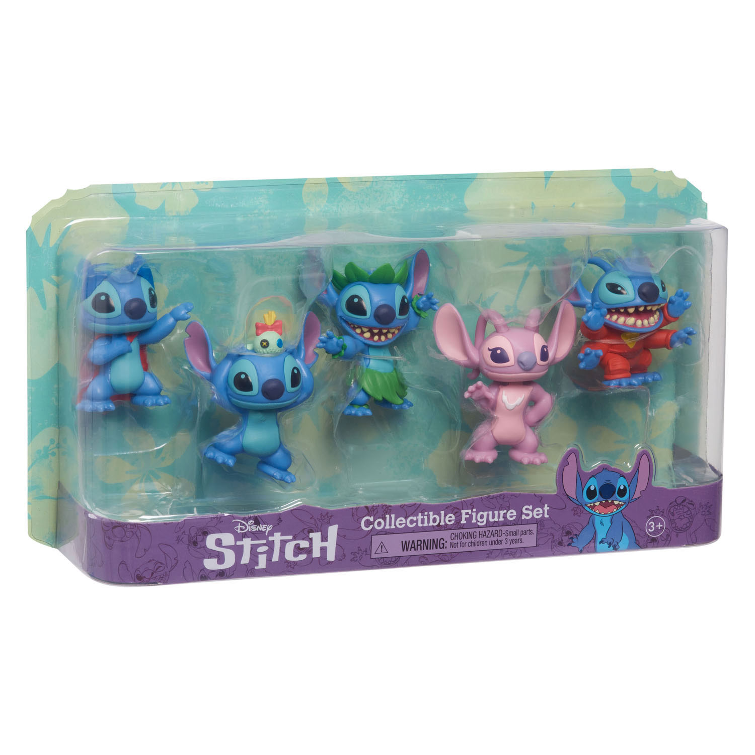 Disney Stitch - Set van 5 Speelfiguren