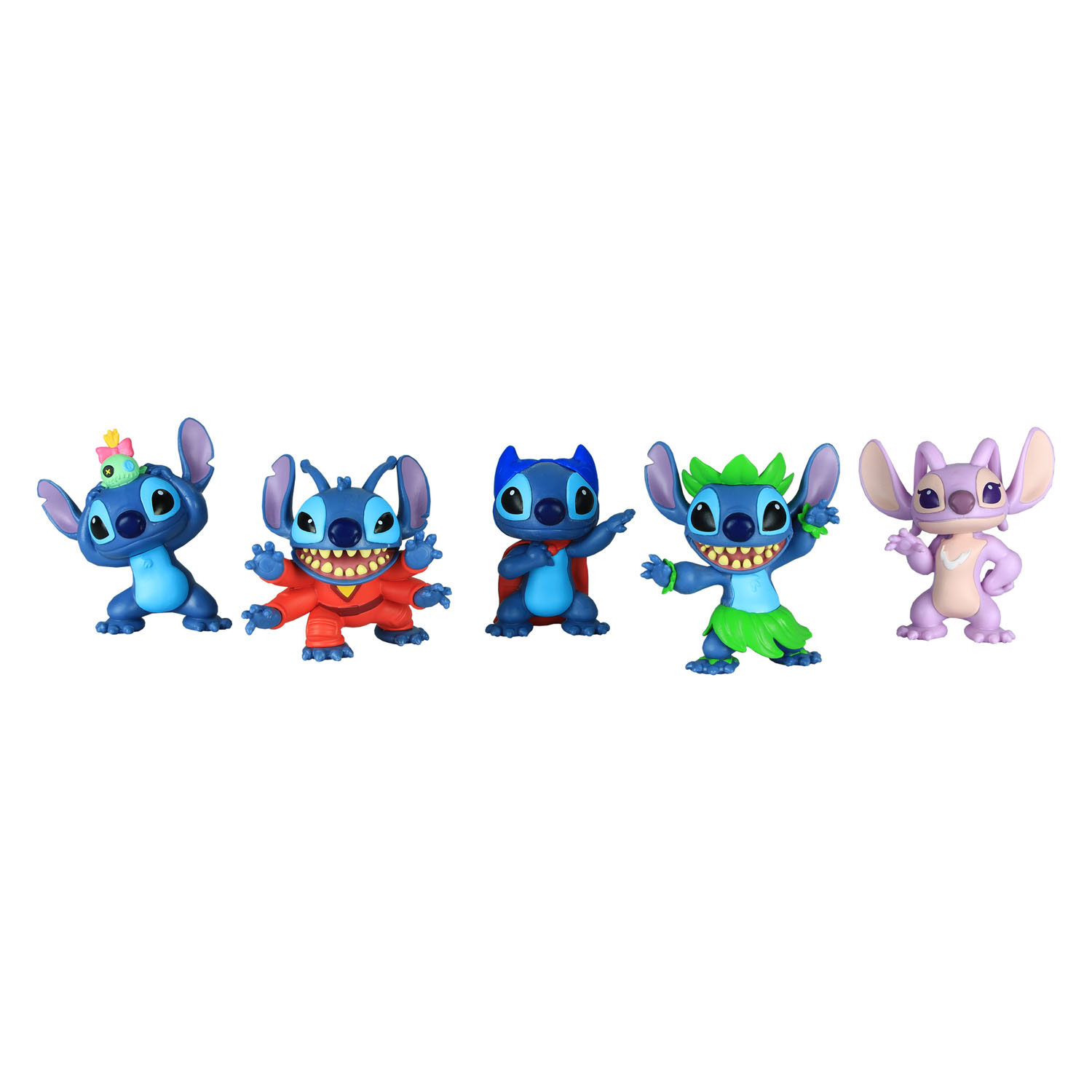 Disney Stitch - Set van 5 Speelfiguren