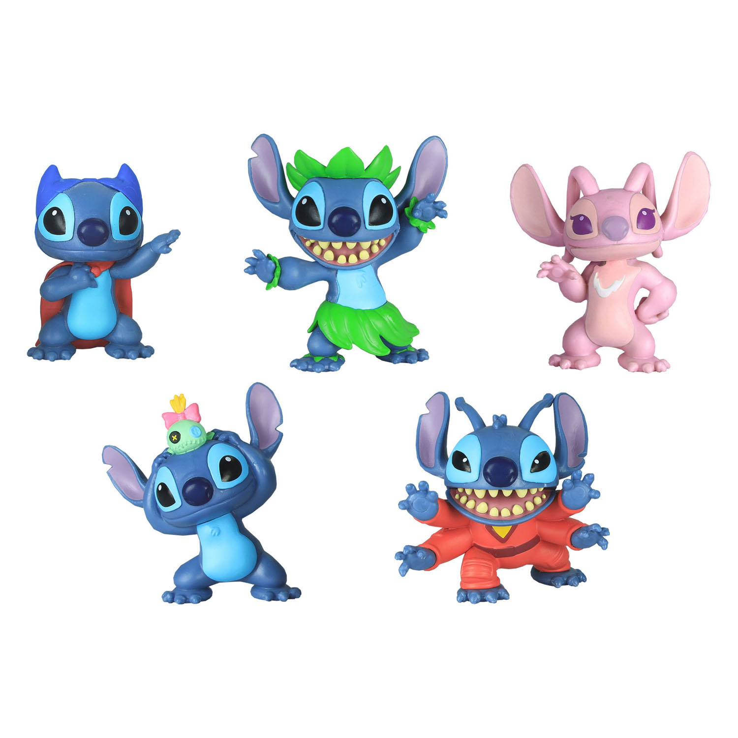 Disney Stitch – Set mit 5 Spielzeugfiguren