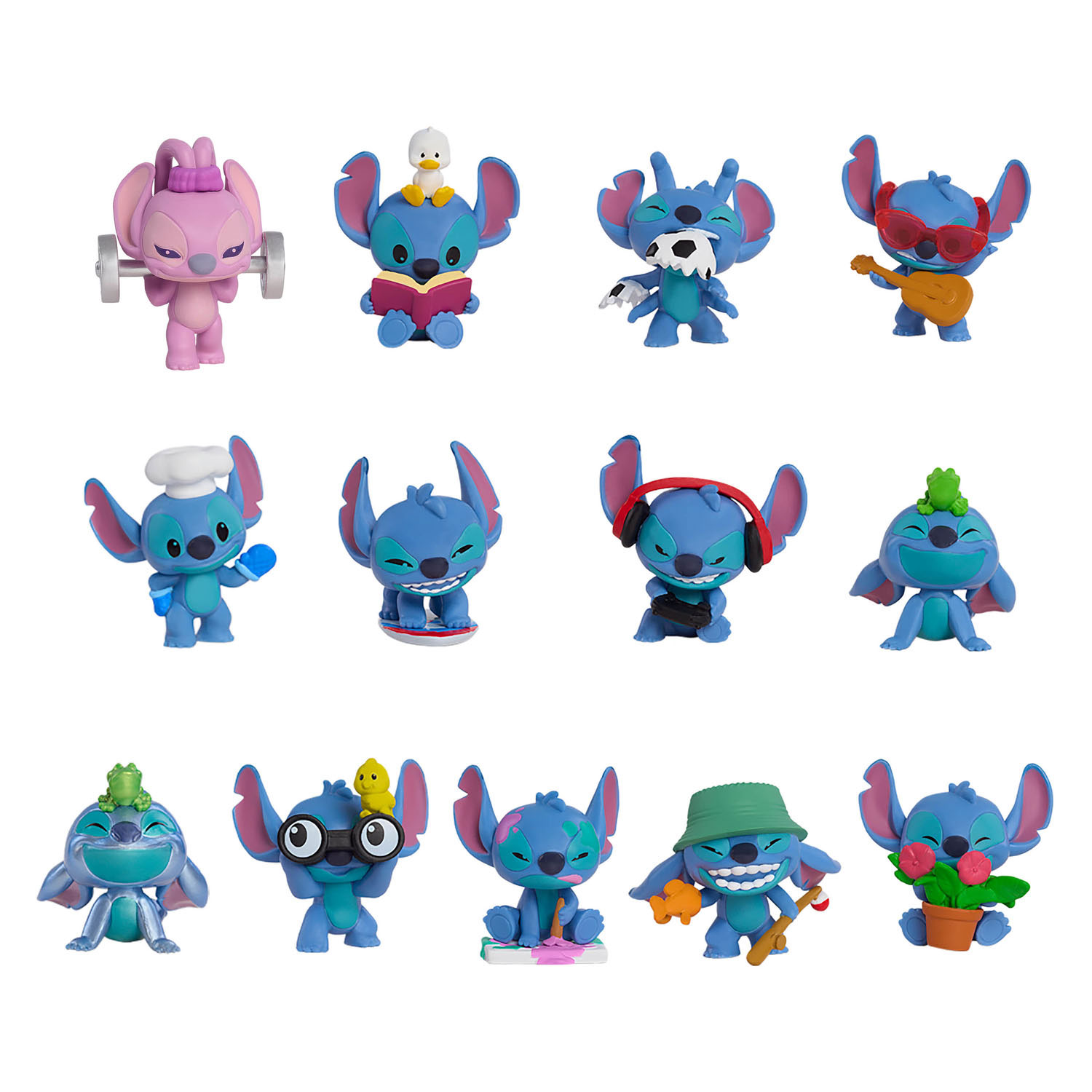 Disney Stitch Verzamelbaar Mini Figuur in Surprise Ei