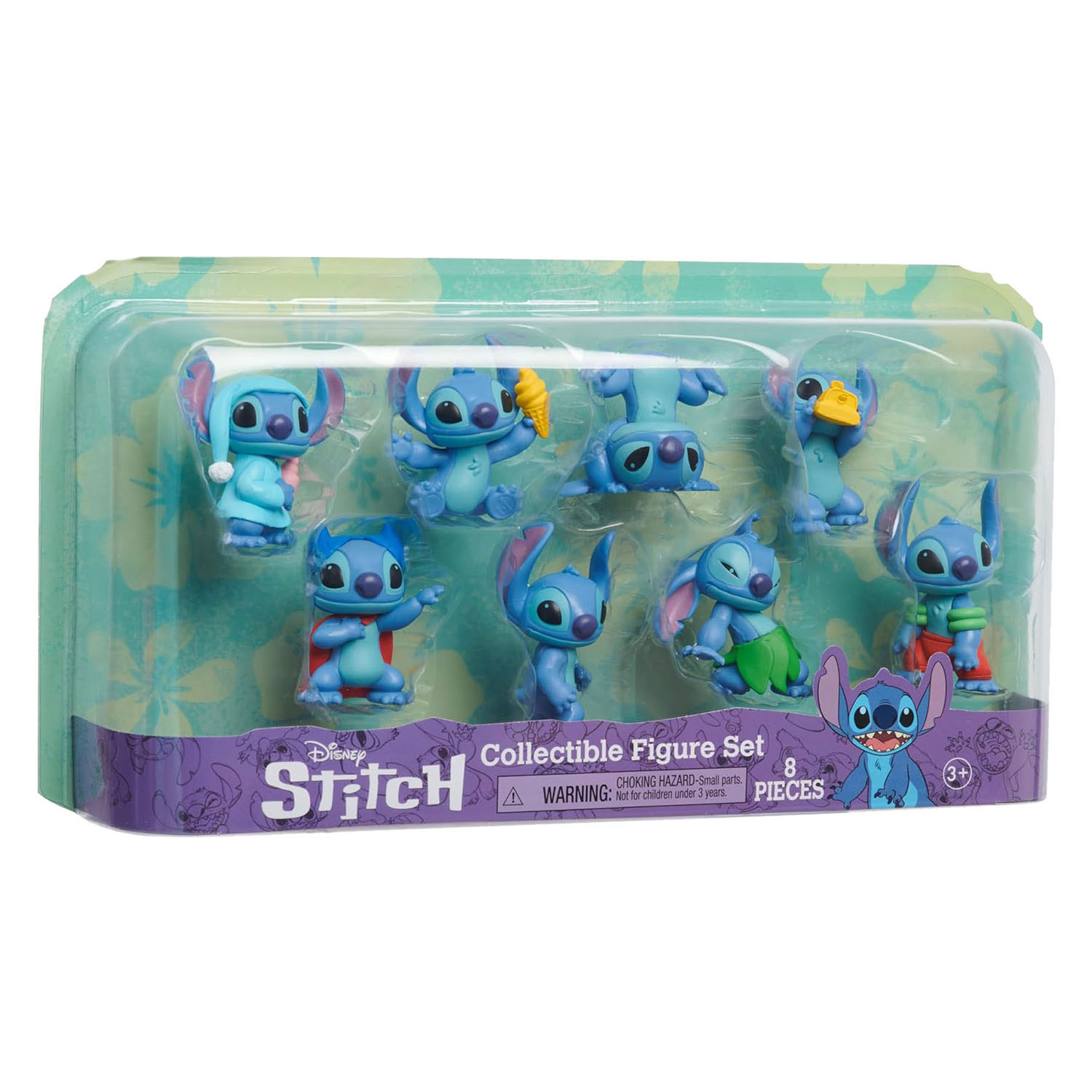 Disney Stitch – Set mit 8 Spielzeugfiguren