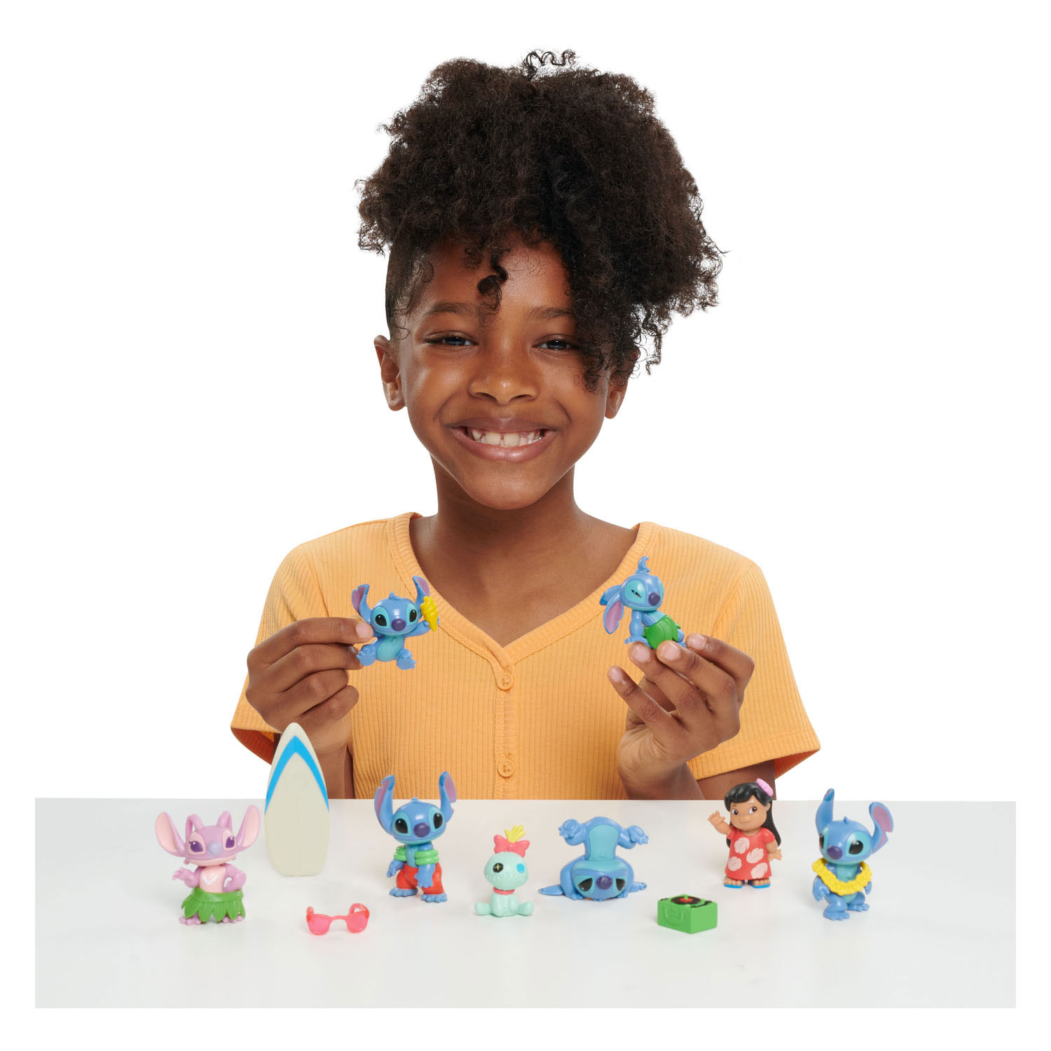 Stitch Deluxe Figuren-Spielset, 13-teilig.