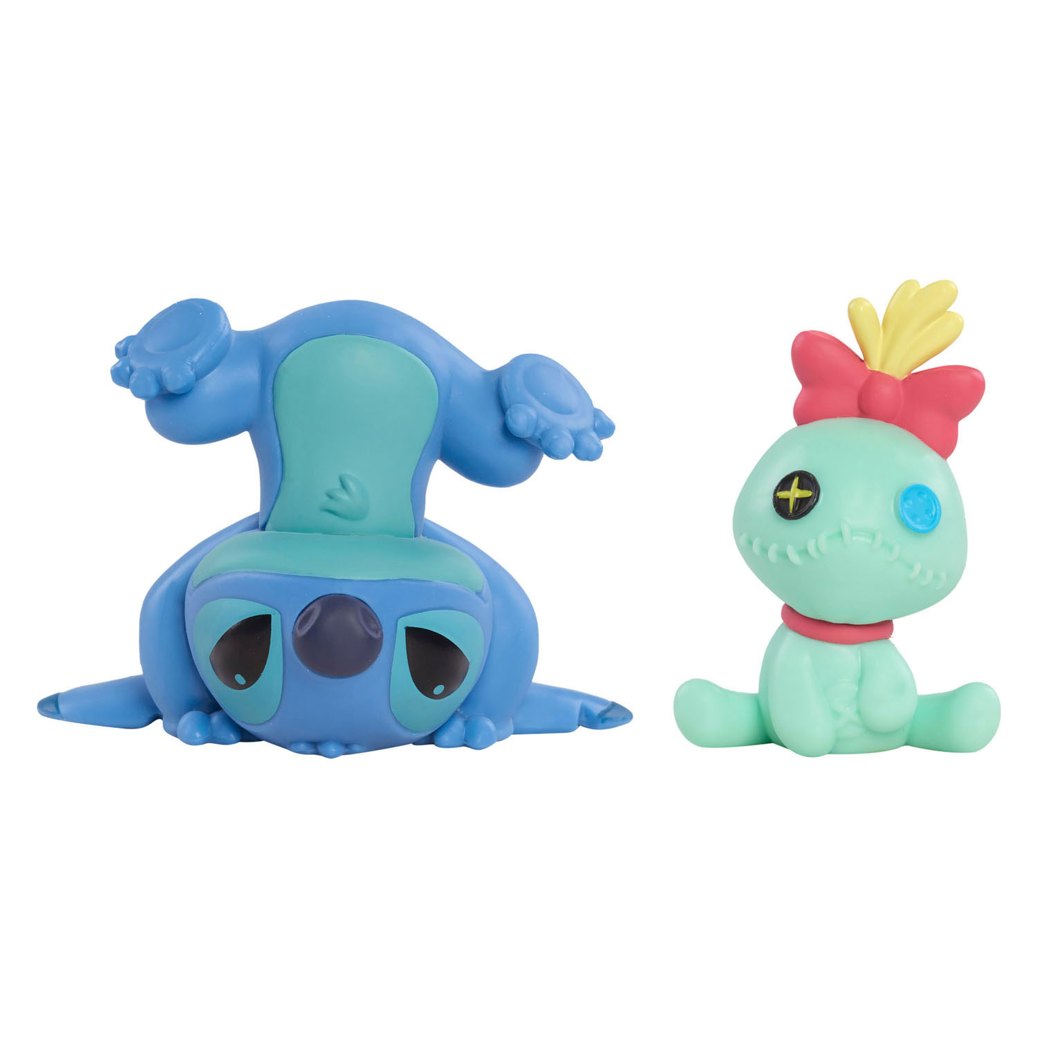 Stitch- und Scrump-Spielfiguren, 2 Stück.